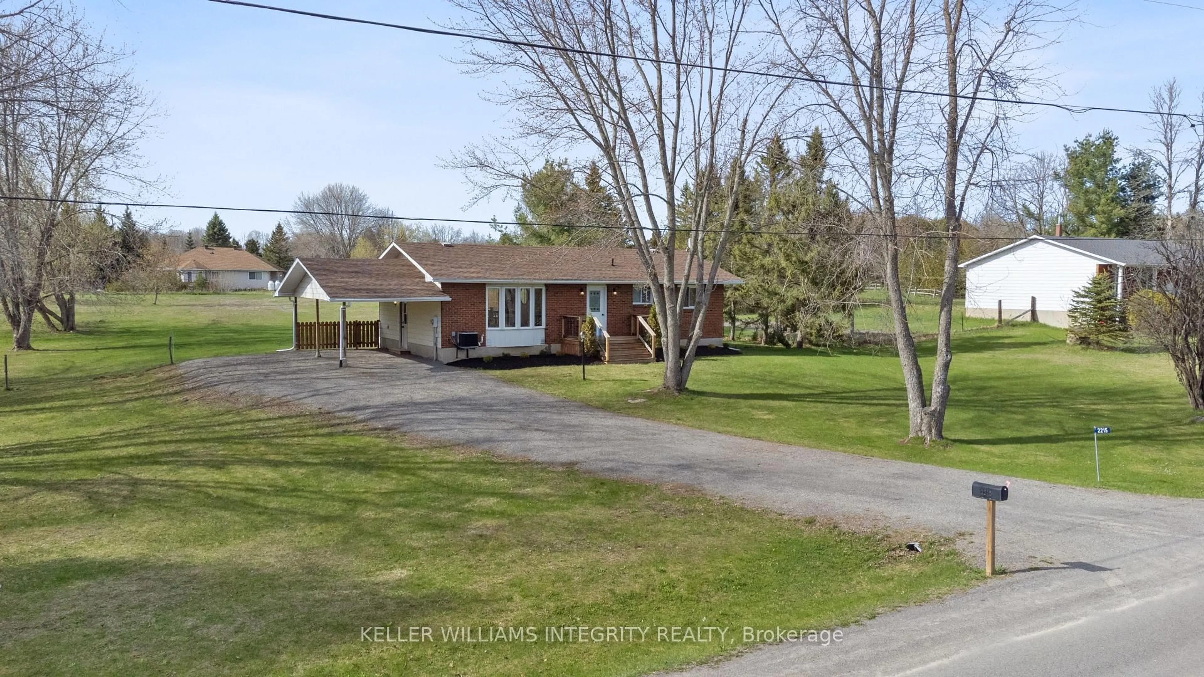 A pic from outside/outdoor area/front of a property/back of a property/a pic from drone, street for 2215 Abbott Rd, North Grenville Ontario K0G 1J0