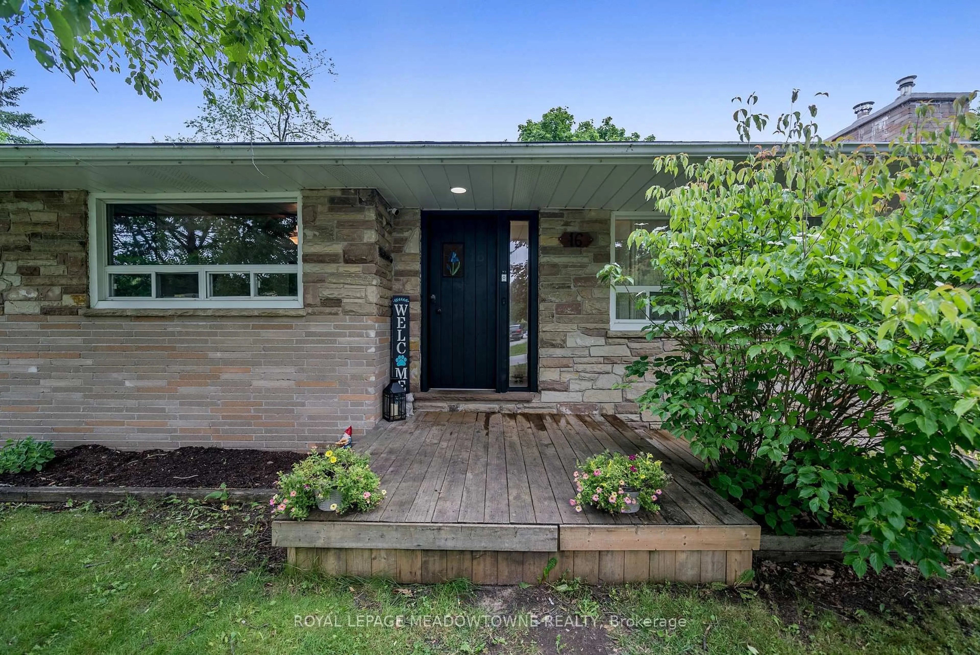 Home with brick exterior material, street for 16 Carberry St, Erin Ontario N0B 1T0