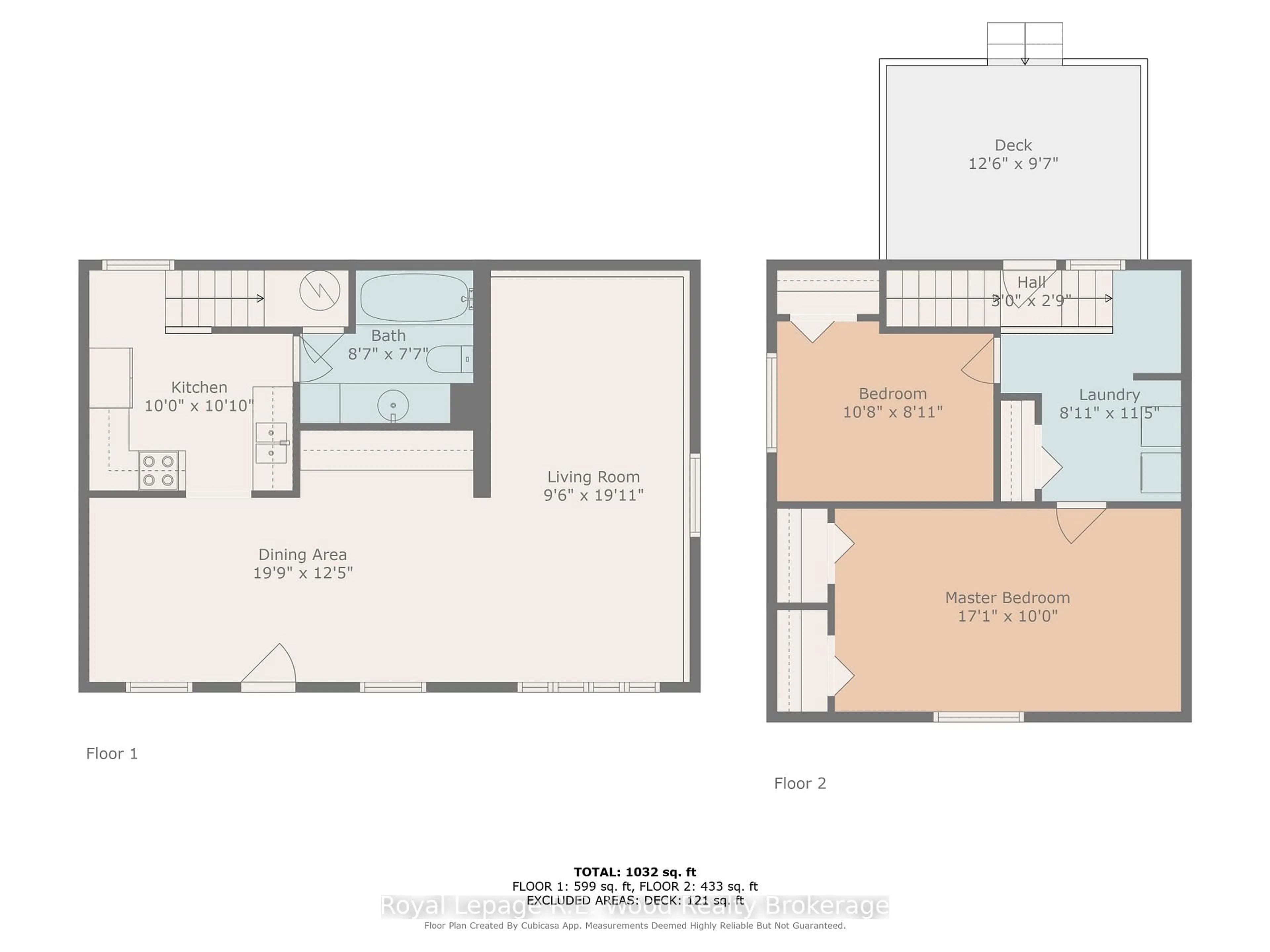 Floor plan for 133 North St, Tillsonburg Ontario N4G 1B4