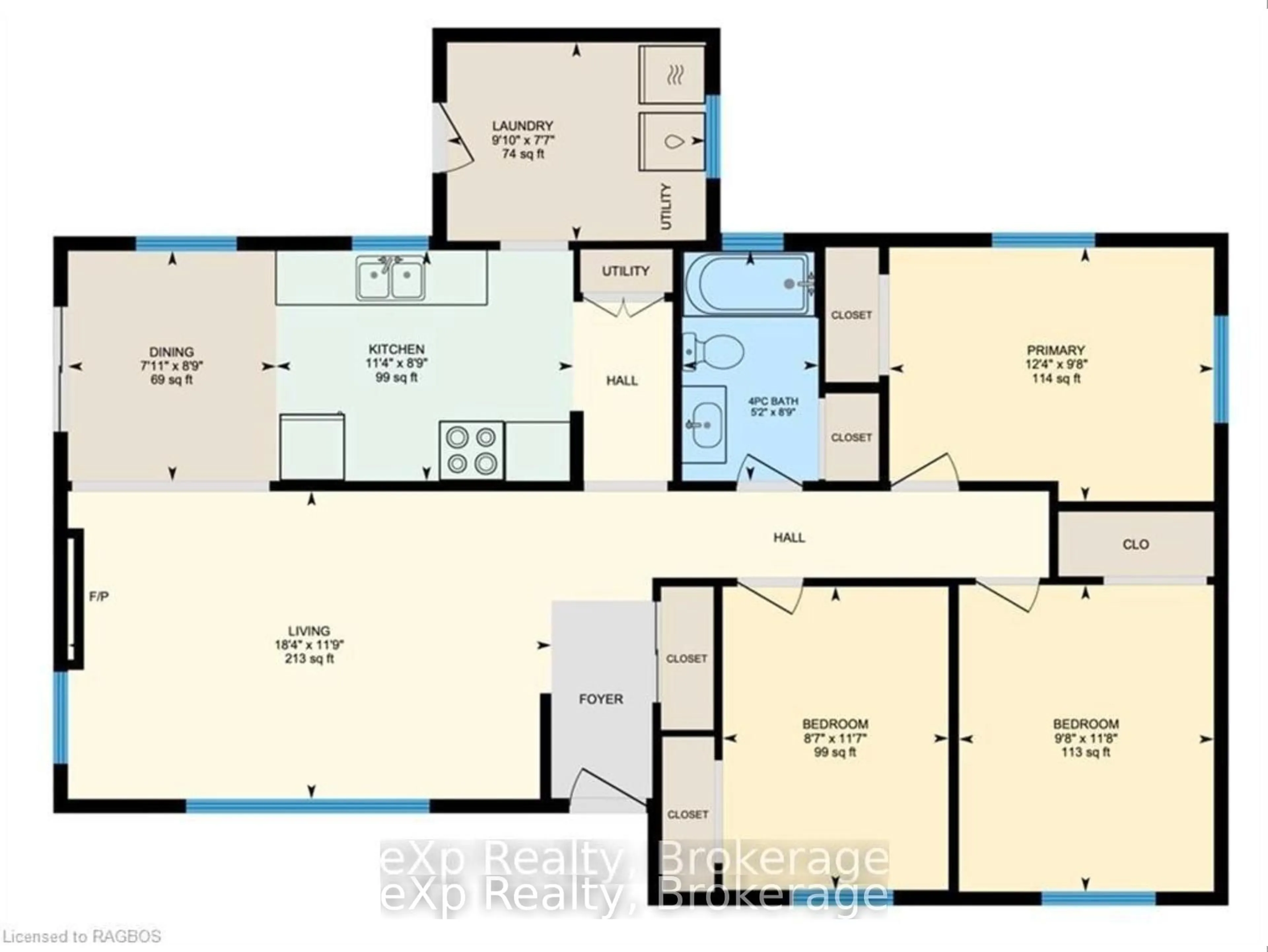 Floor plan for 126 OLD MILL Rd, Georgian Bluffs Ontario N0H 2T0