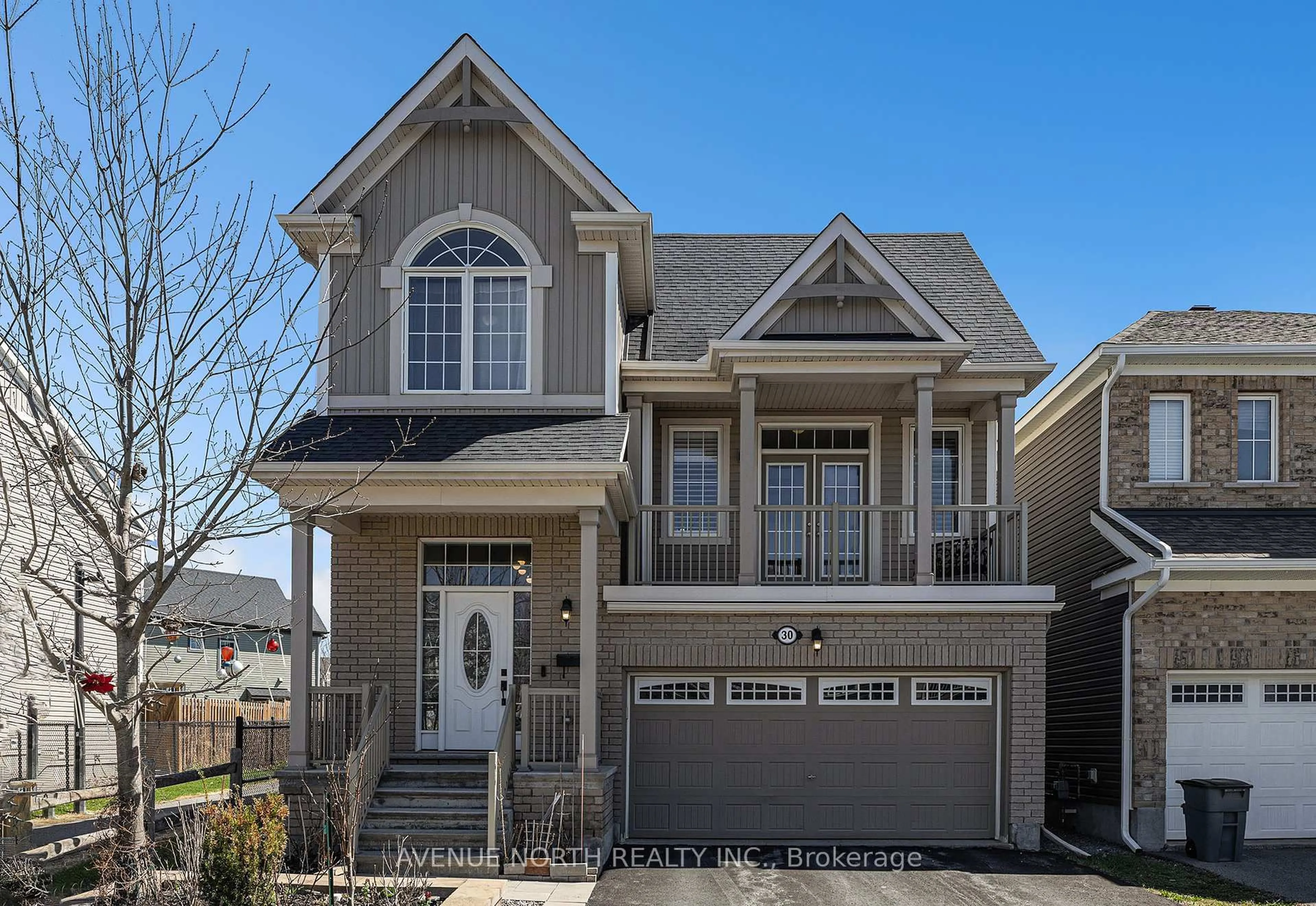 Home with vinyl exterior material, street for 30 Solaris Dr, Ottawa Ontario K2M 0L6