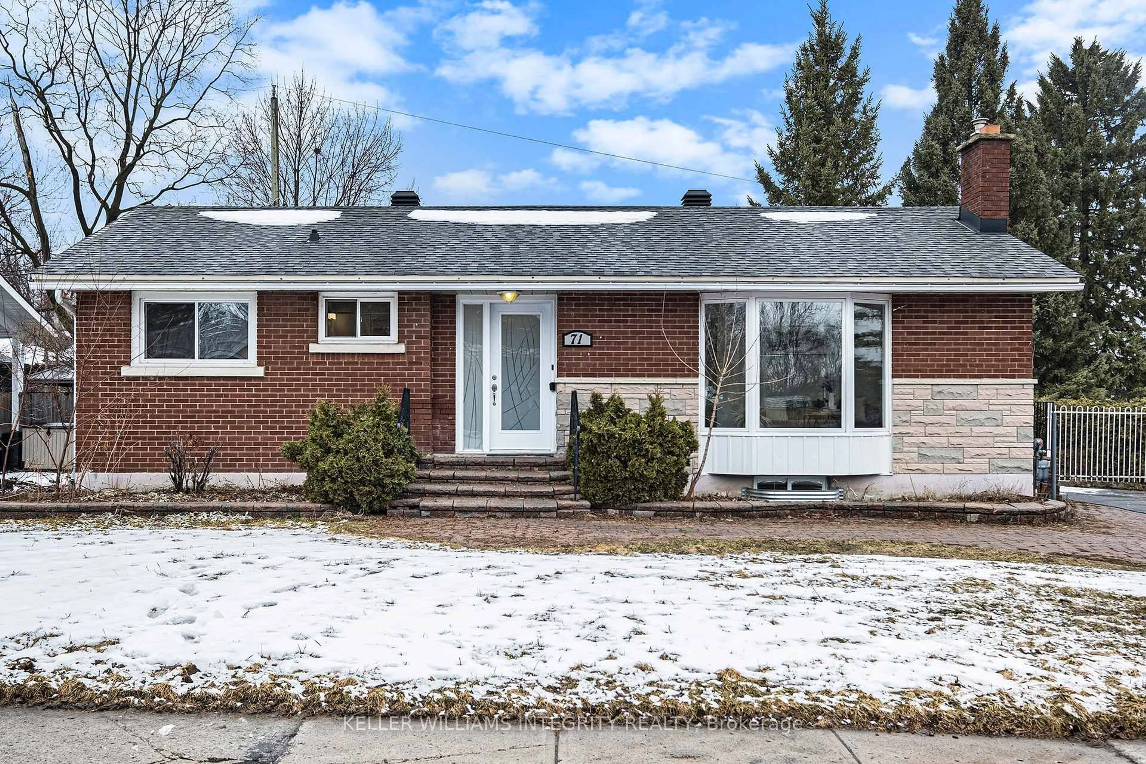 Home with brick exterior material, street for 71 Majestic Dr, Nepean Ontario K2G 1C9