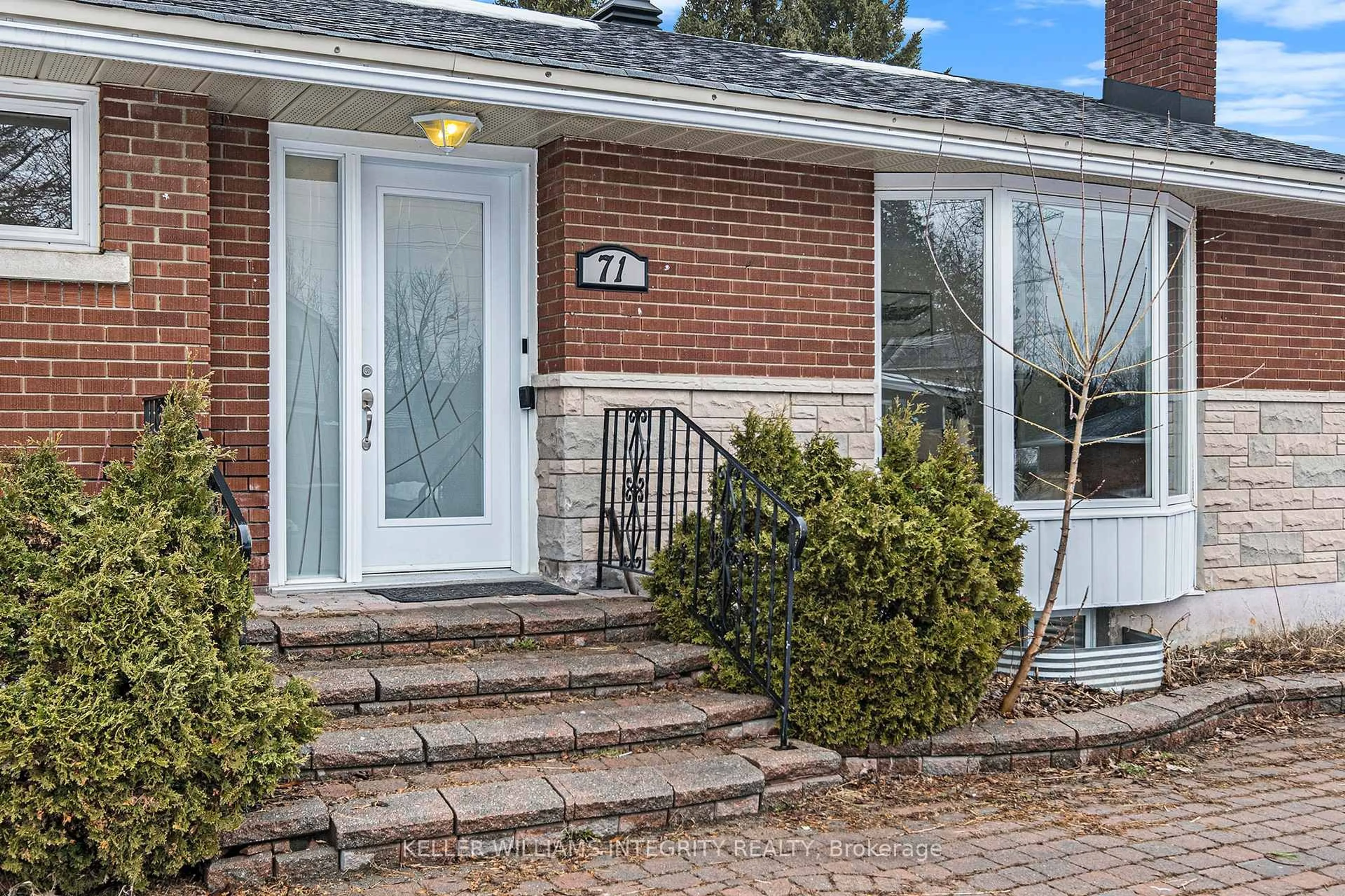 Home with brick exterior material, street for 71 Majestic Dr, Nepean Ontario K2G 1C9
