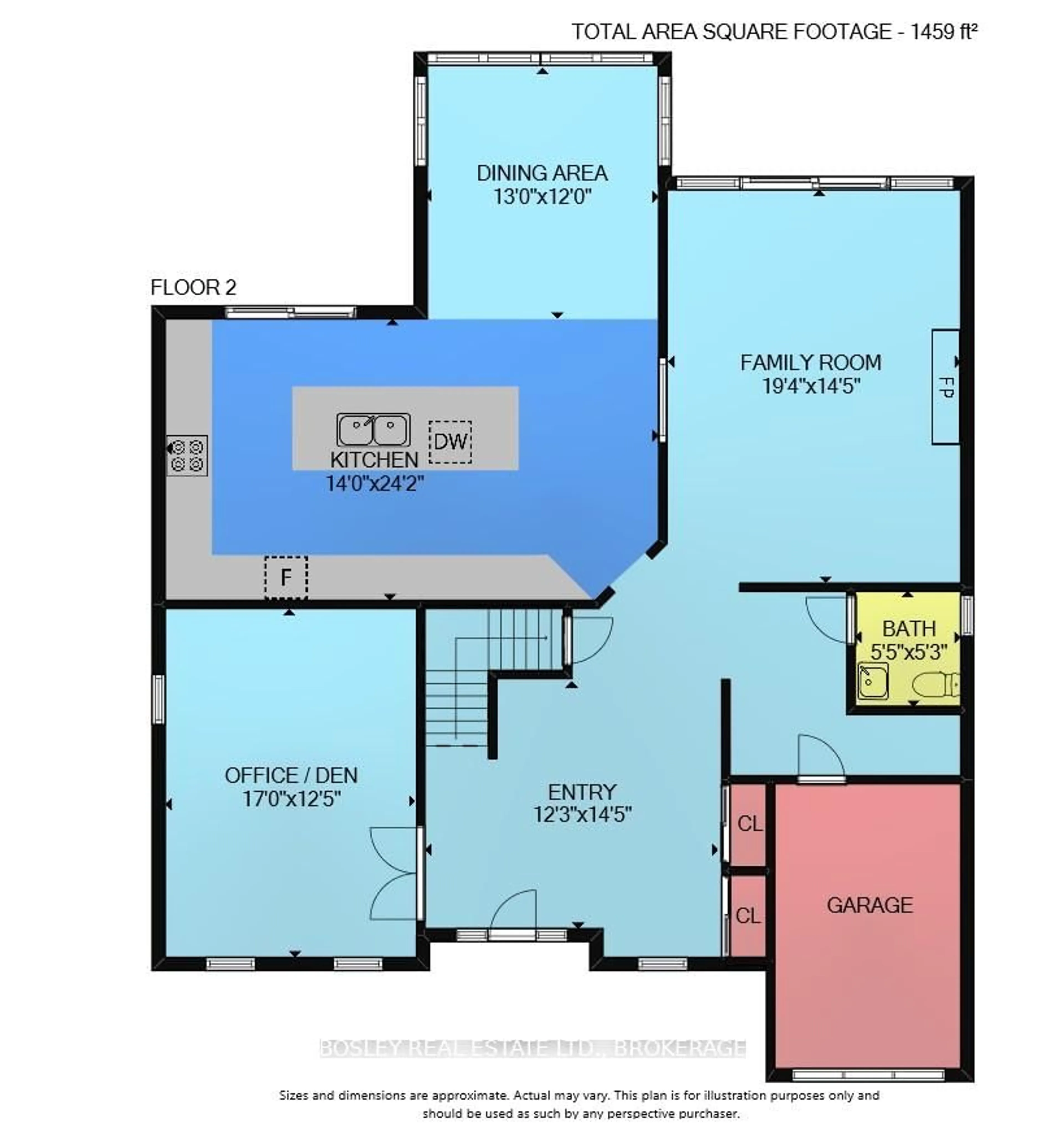 Floor plan for 69 The Prom, Niagara-on-the-Lake Ontario L0S 1J0