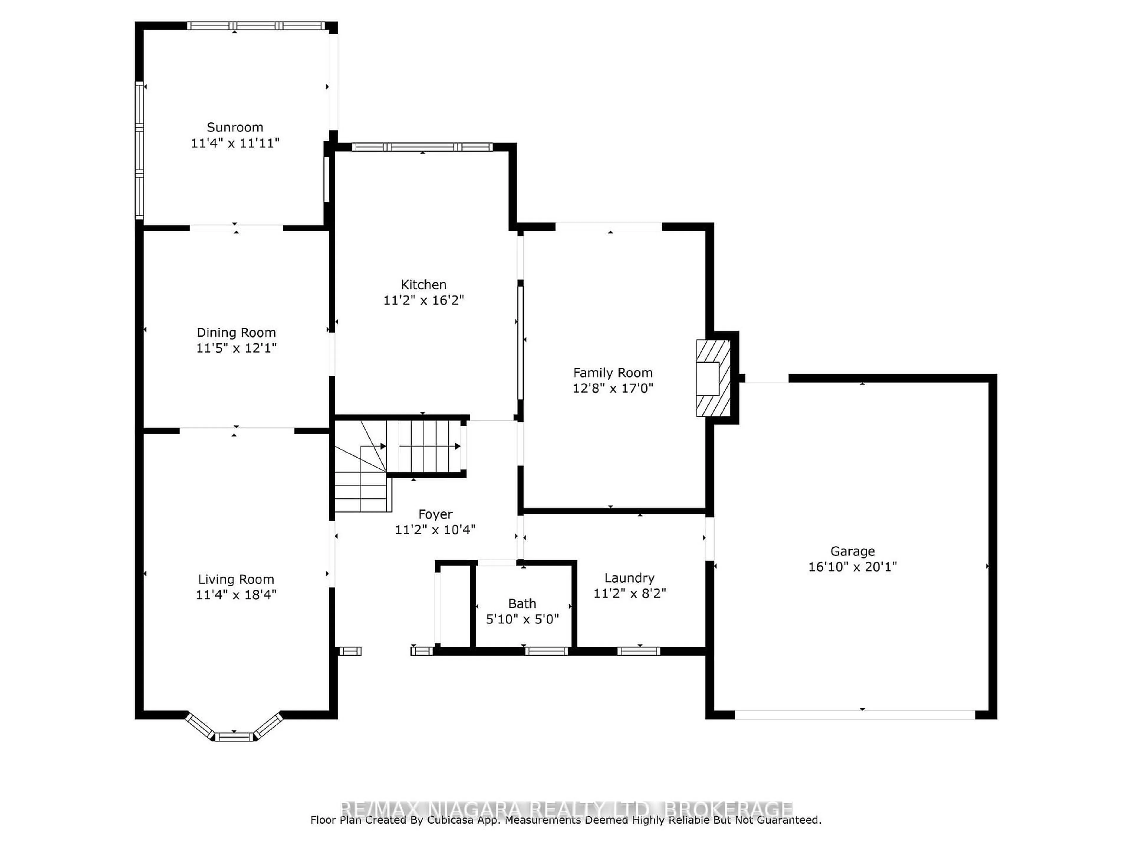 Floor plan for 38 Banburry Cres, Grimsby Ontario L3M 4N8