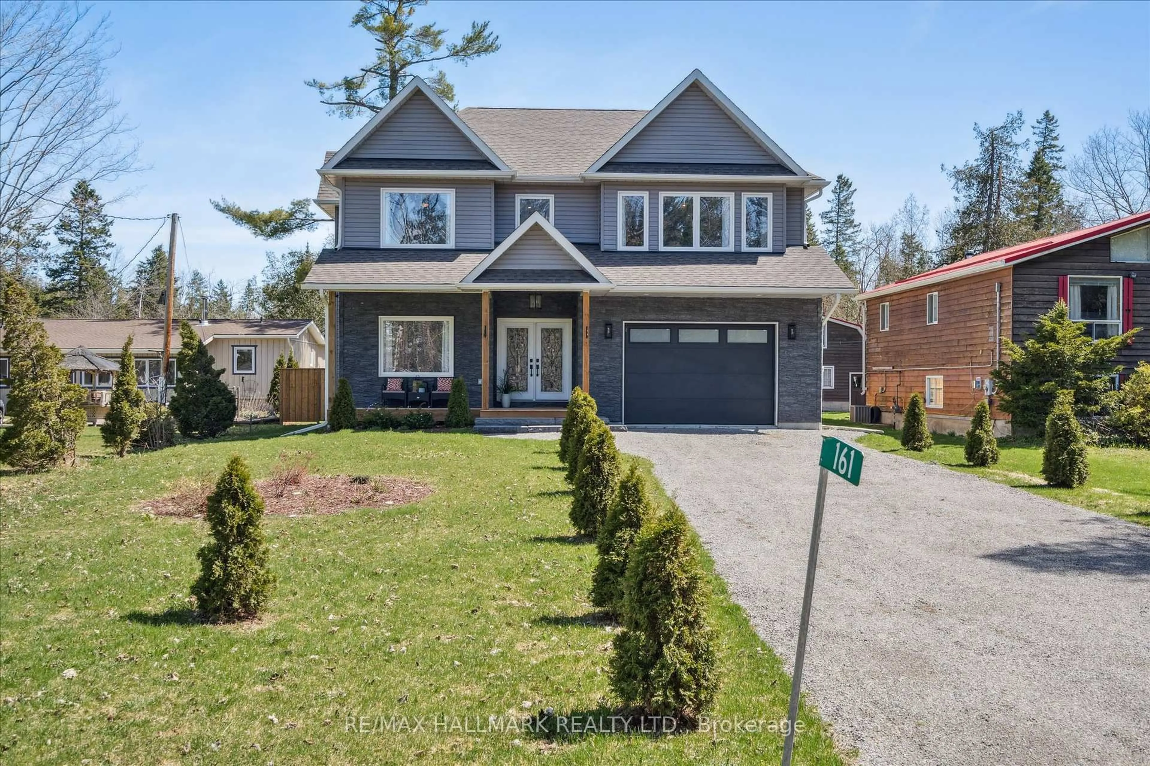 Home with brick exterior material, street for 161 Sturgeon Glen Rd, Kawartha Lakes Ontario K0M 1N0