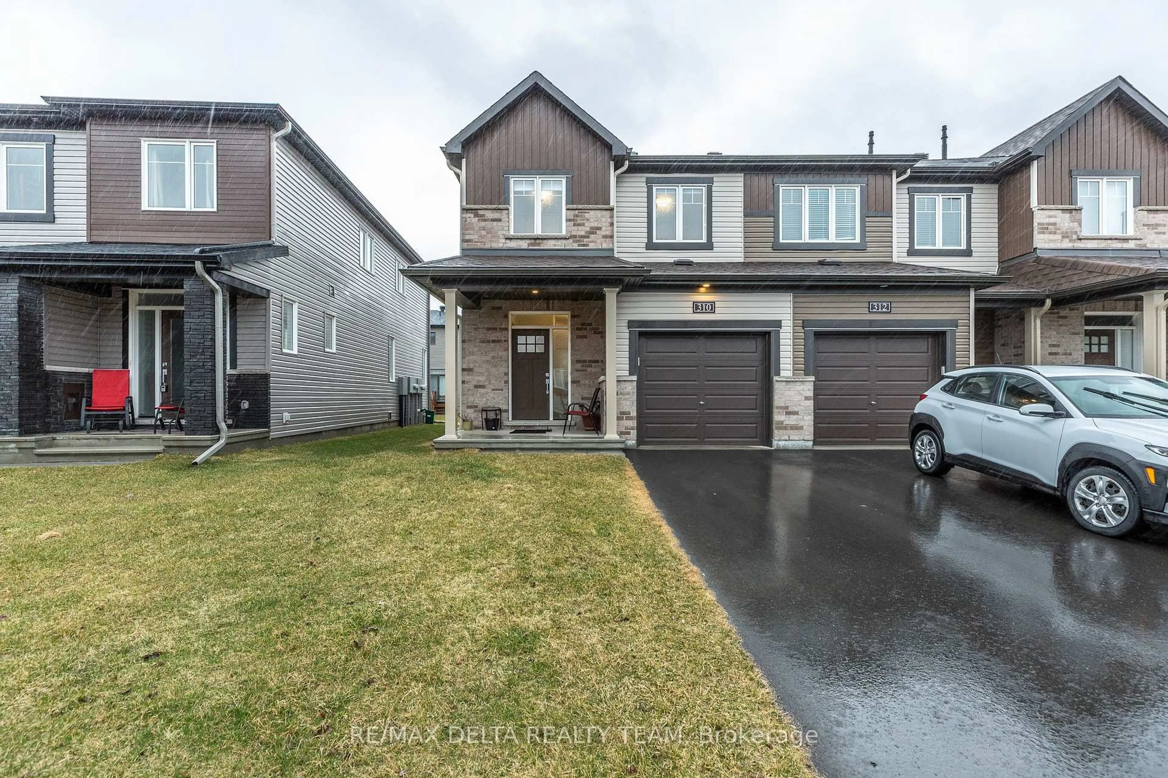 Home with brick exterior material, street for 310 Guppy Grve, Orleans Ontario K4A 5G8