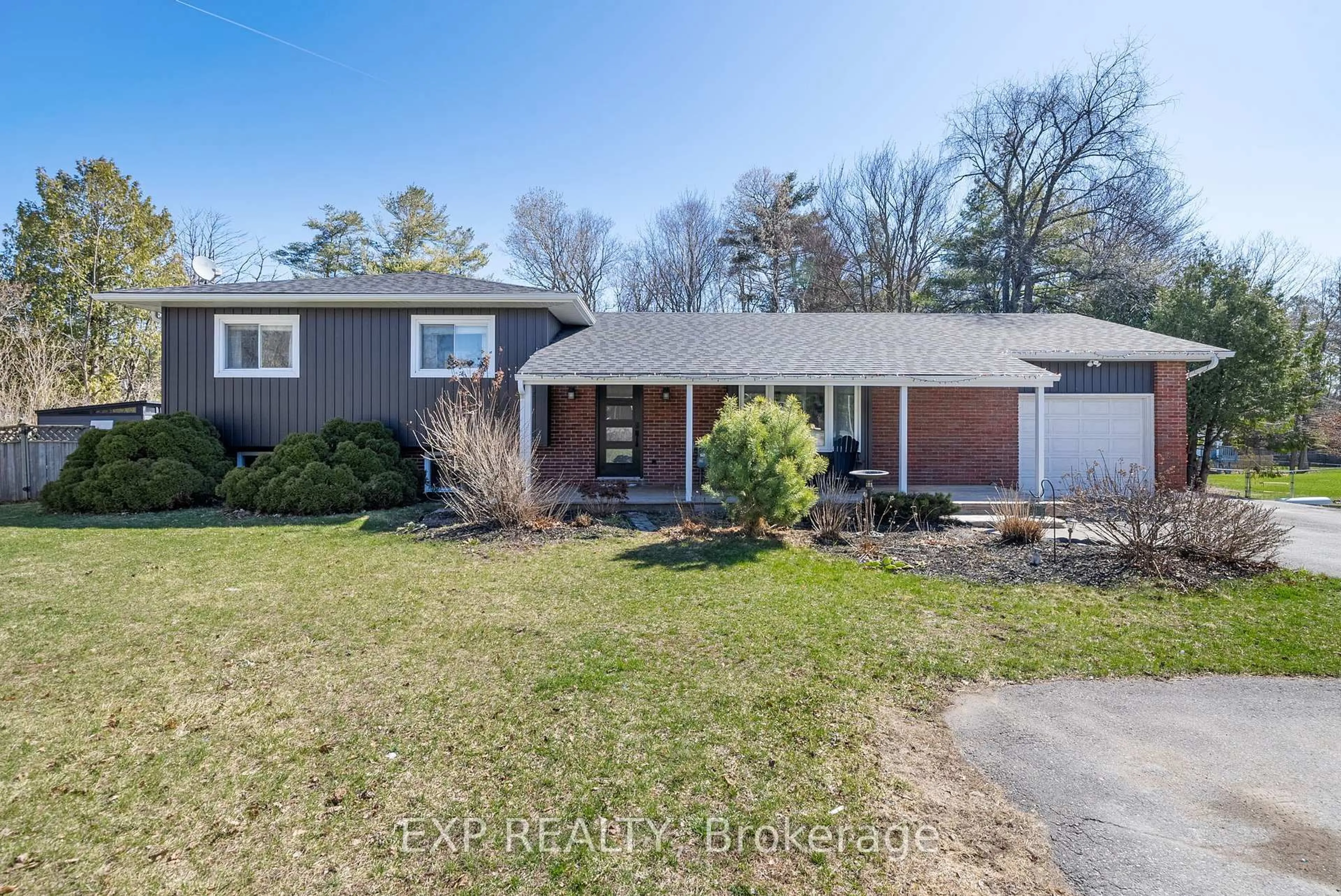 A pic from outside/outdoor area/front of a property/back of a property/a pic from drone, street for 201 Clitheroe Rd, Alnwick/Haldimand Ontario K0K 2G0
