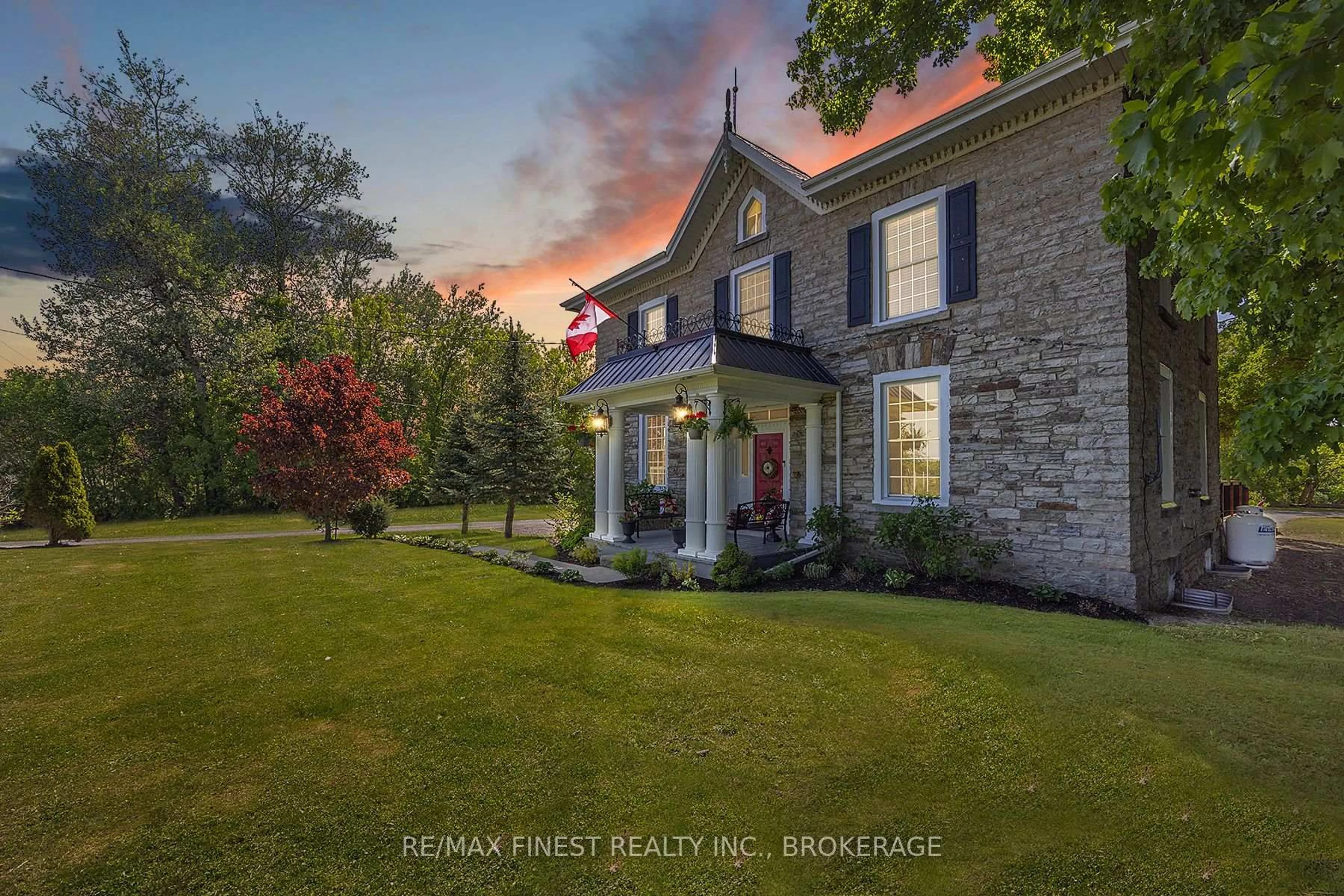 A pic from outside/outdoor area/front of a property/back of a property/a pic from drone, unknown for 221 Highway 15 N/A, Front of Leeds & Seeleys Bay Ontario K0H 2N0