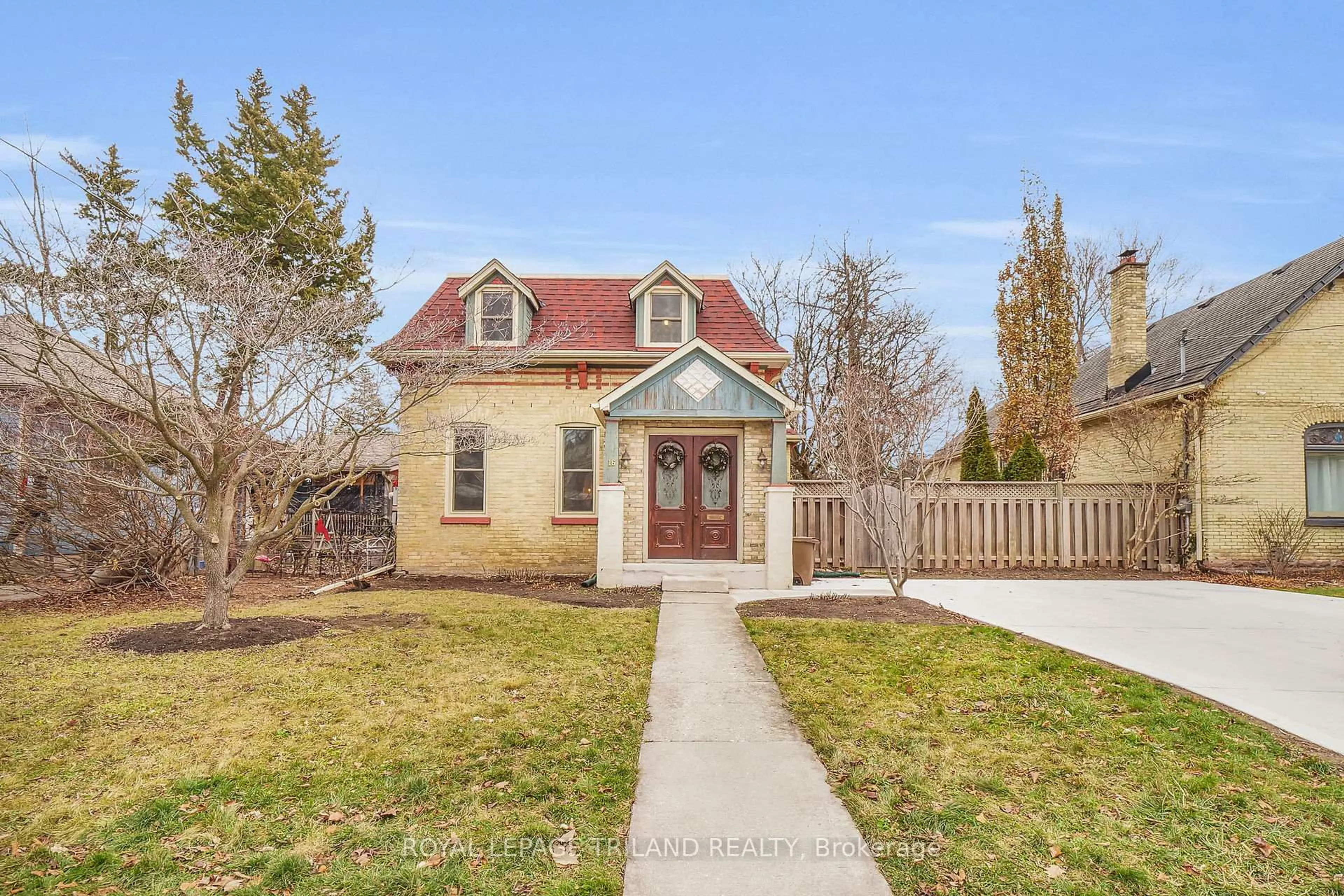 Home with brick exterior material, street for 16 EDWARD St, London South Ontario N6C 3H1