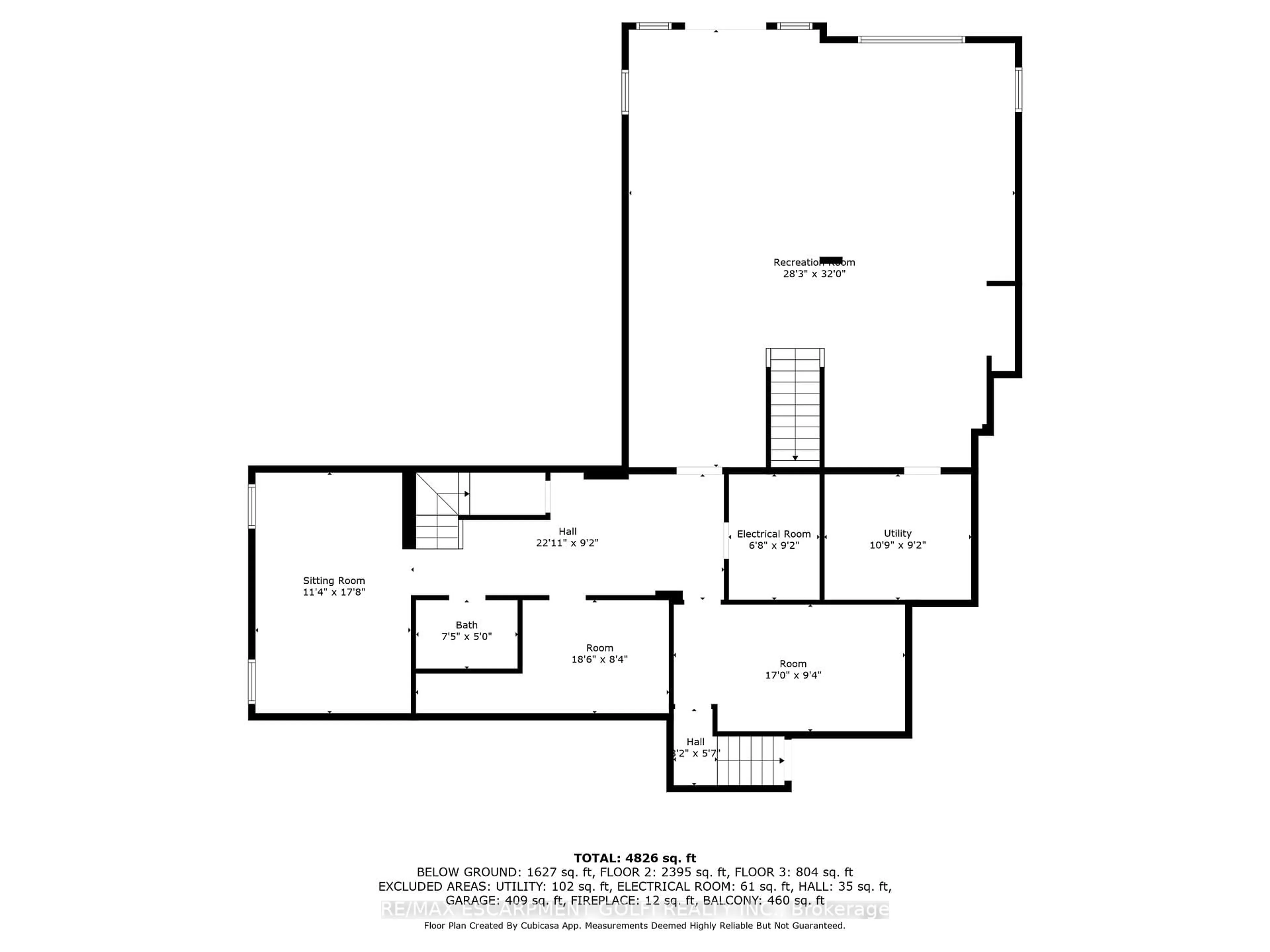 Floor plan for 144 Lakeside Dr, Grimsby Ontario L3M 2L5