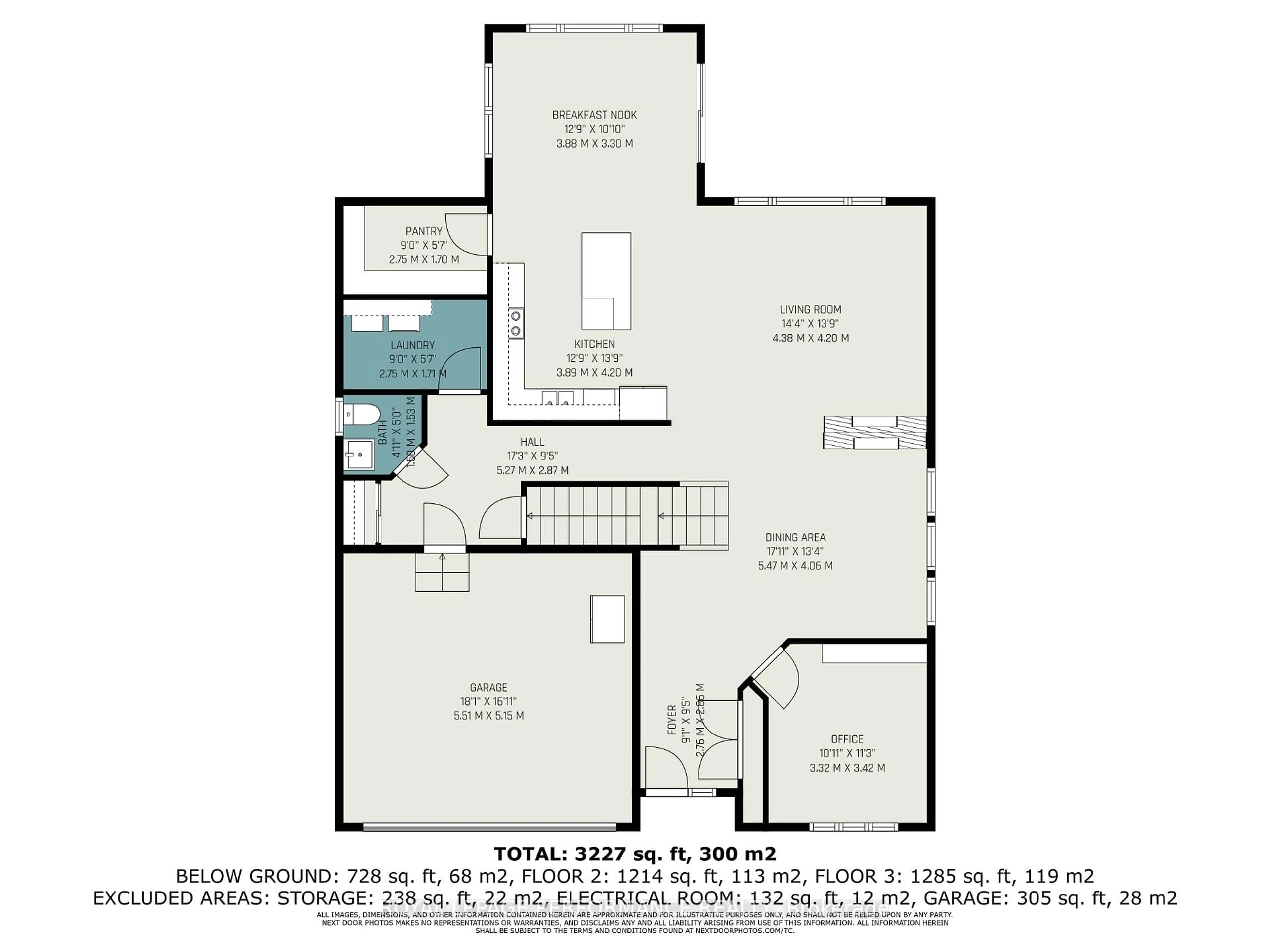Floor plan for 700 Namur St, Russell Ontario K0A 1W0