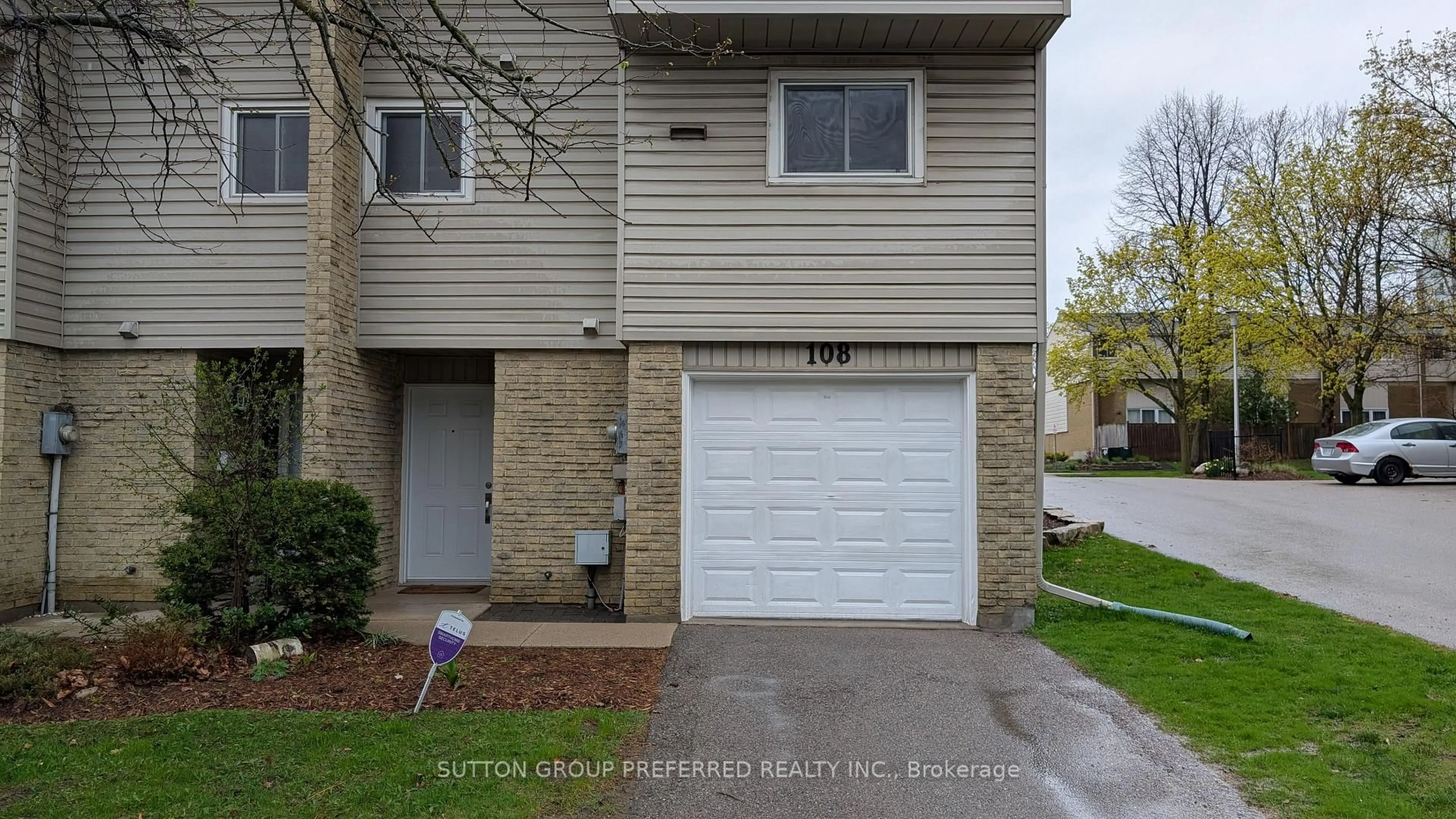 Home with vinyl exterior material, street for 159 Sandringham Cres #108, London South Ontario N6C 5A9