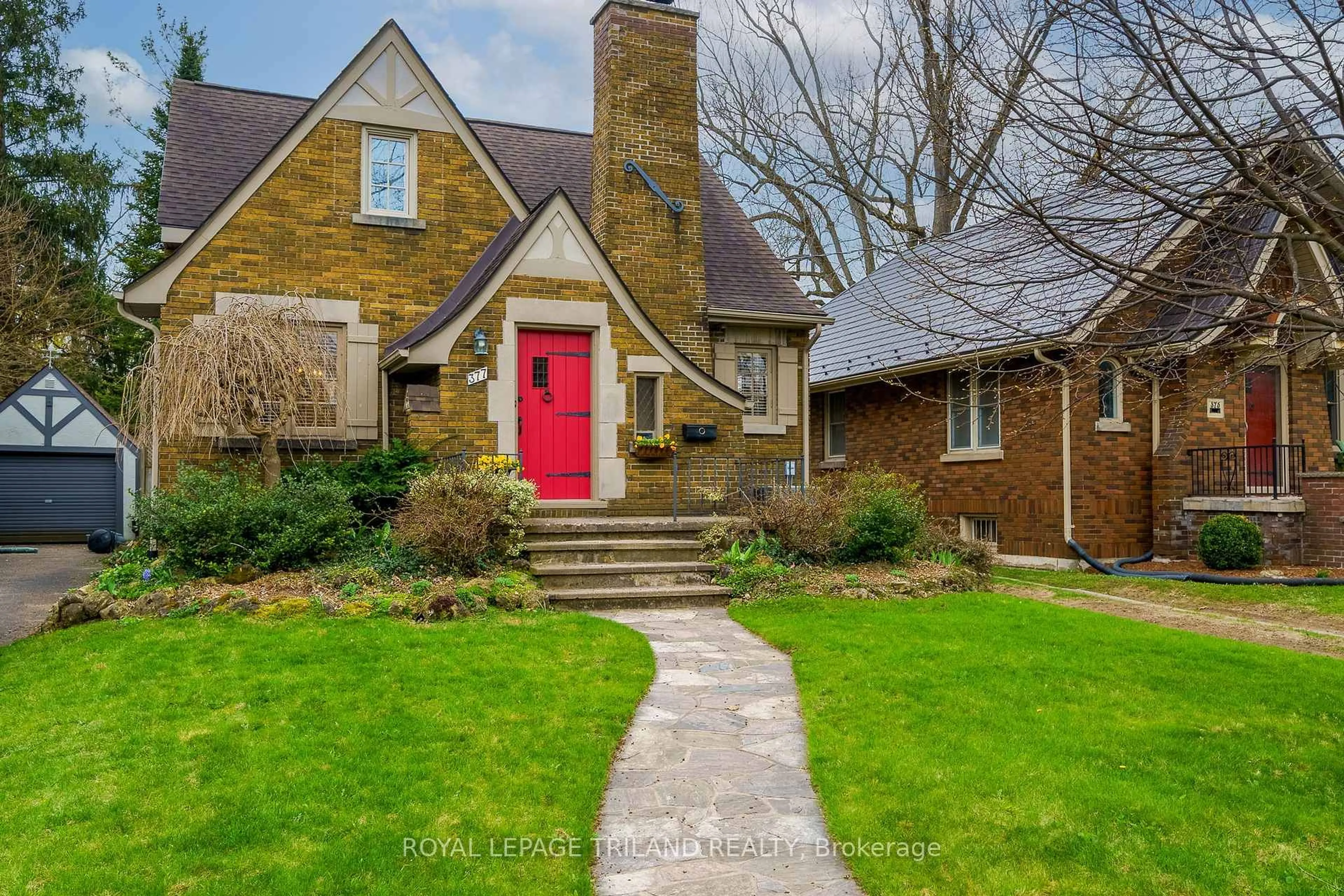 Home with brick exterior material, street for 377 Cheapside St, London East Ontario N5Y 3W9