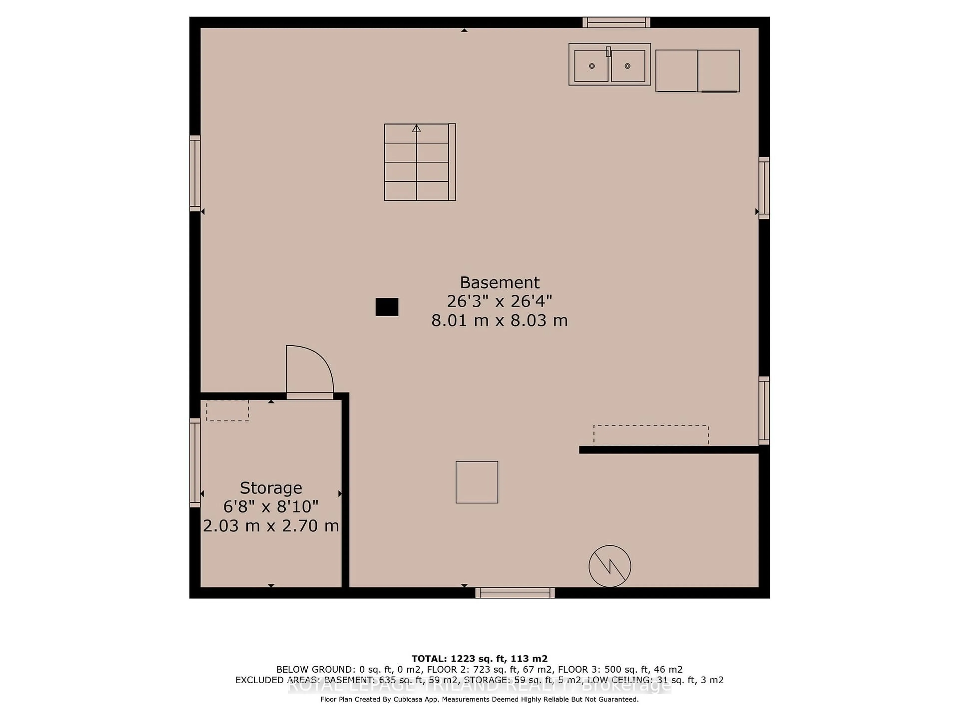 Floor plan for 377 Cheapside St, London East Ontario N5Y 3W9