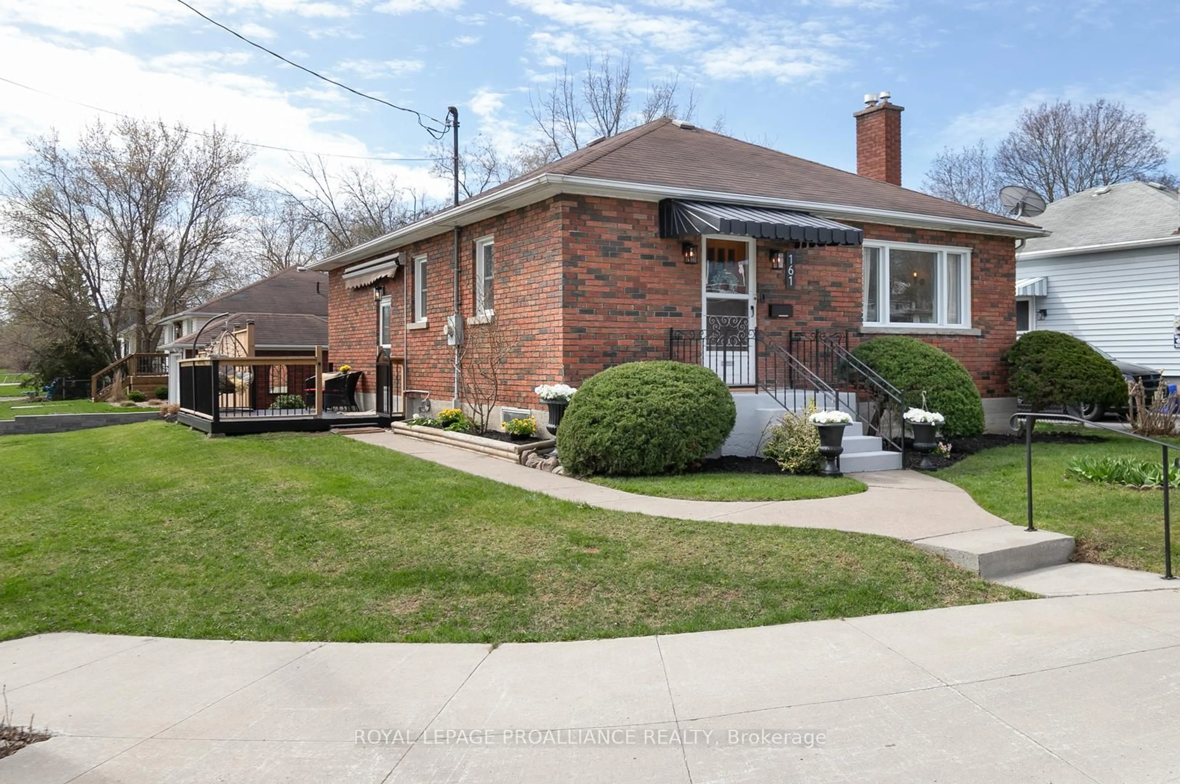 Home with brick exterior material, street for 161 Shuter St, Quinte West Ontario K8V 3L9