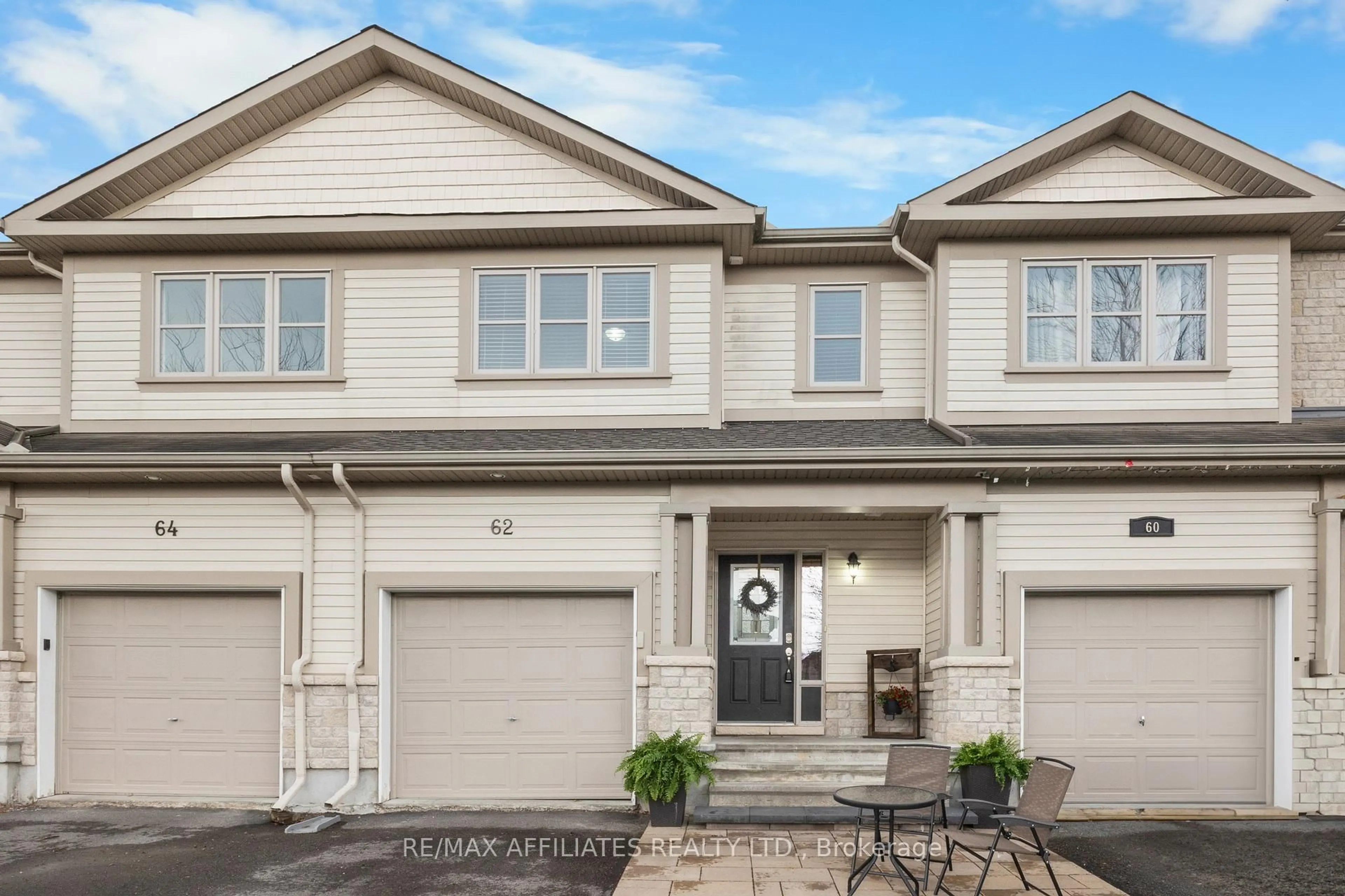 Home with vinyl exterior material, street for 62 HACKBERRY Tr, Carleton Place Ontario K7C 0B1