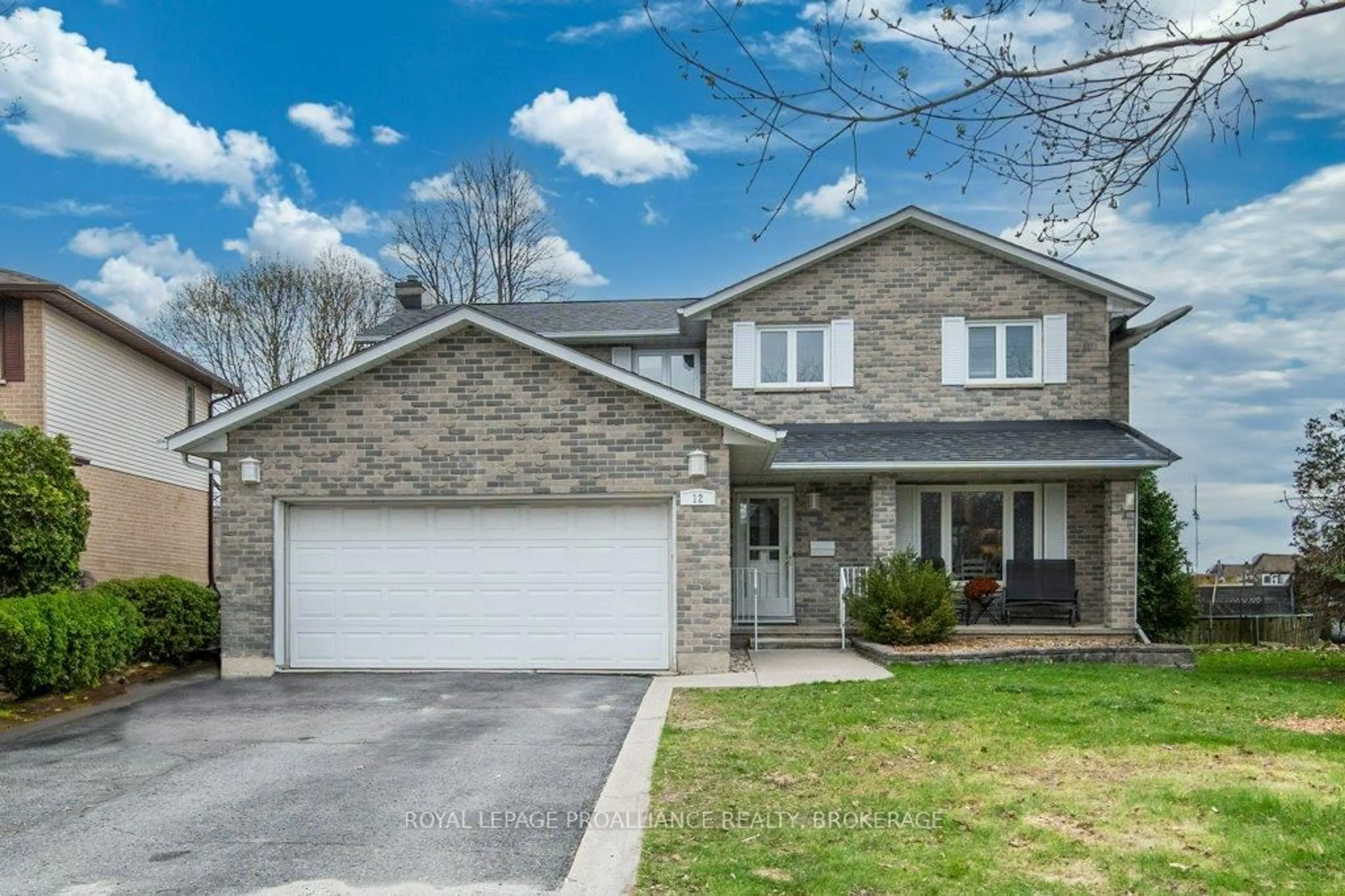 Home with brick exterior material, street for 12 Limeridge Dr, Kingston Ontario K7K 6M3