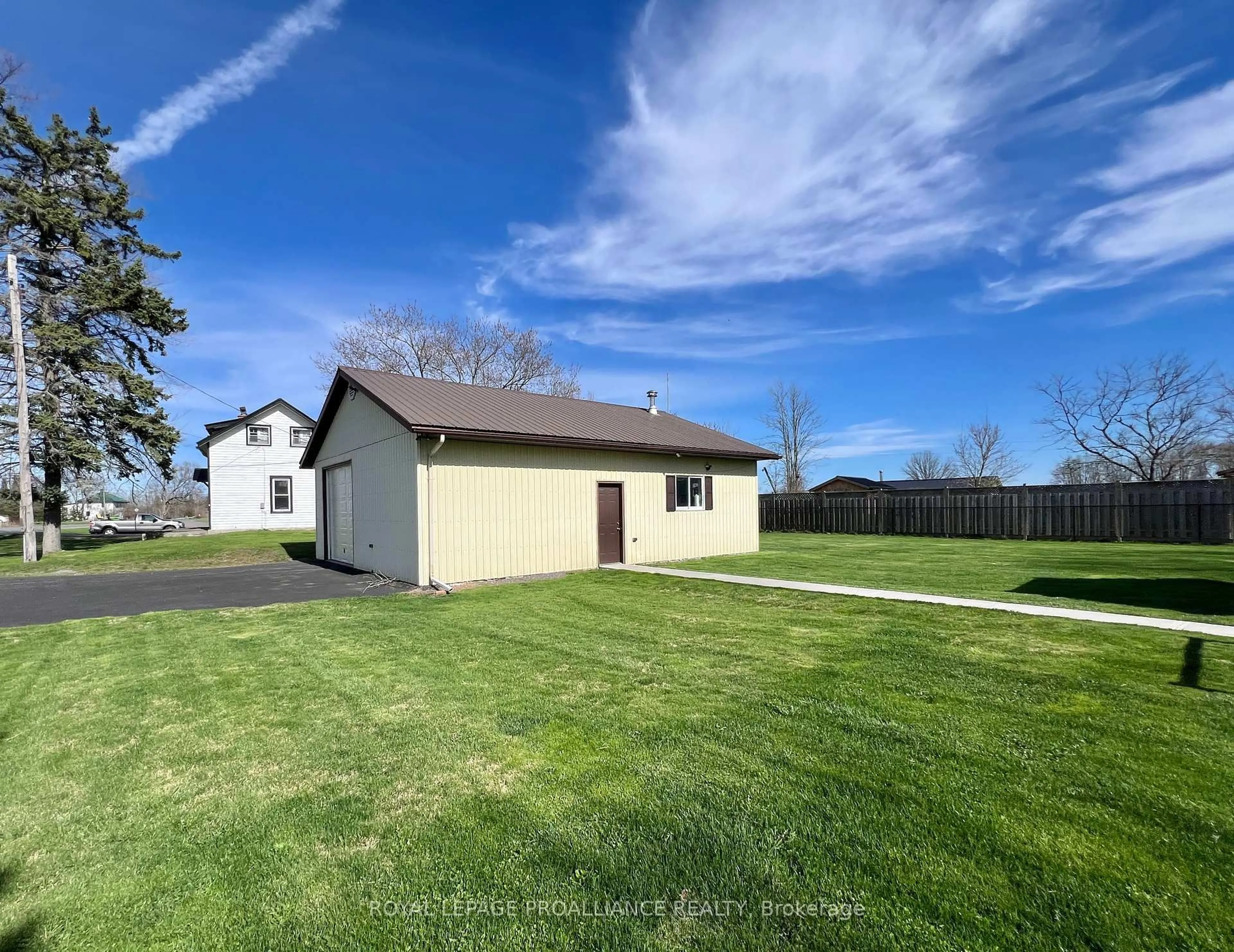 A pic from outside/outdoor area/front of a property/back of a property/a pic from drone, unknown for 278 Blessington Rd, Corbyville Ontario K0K 1V0