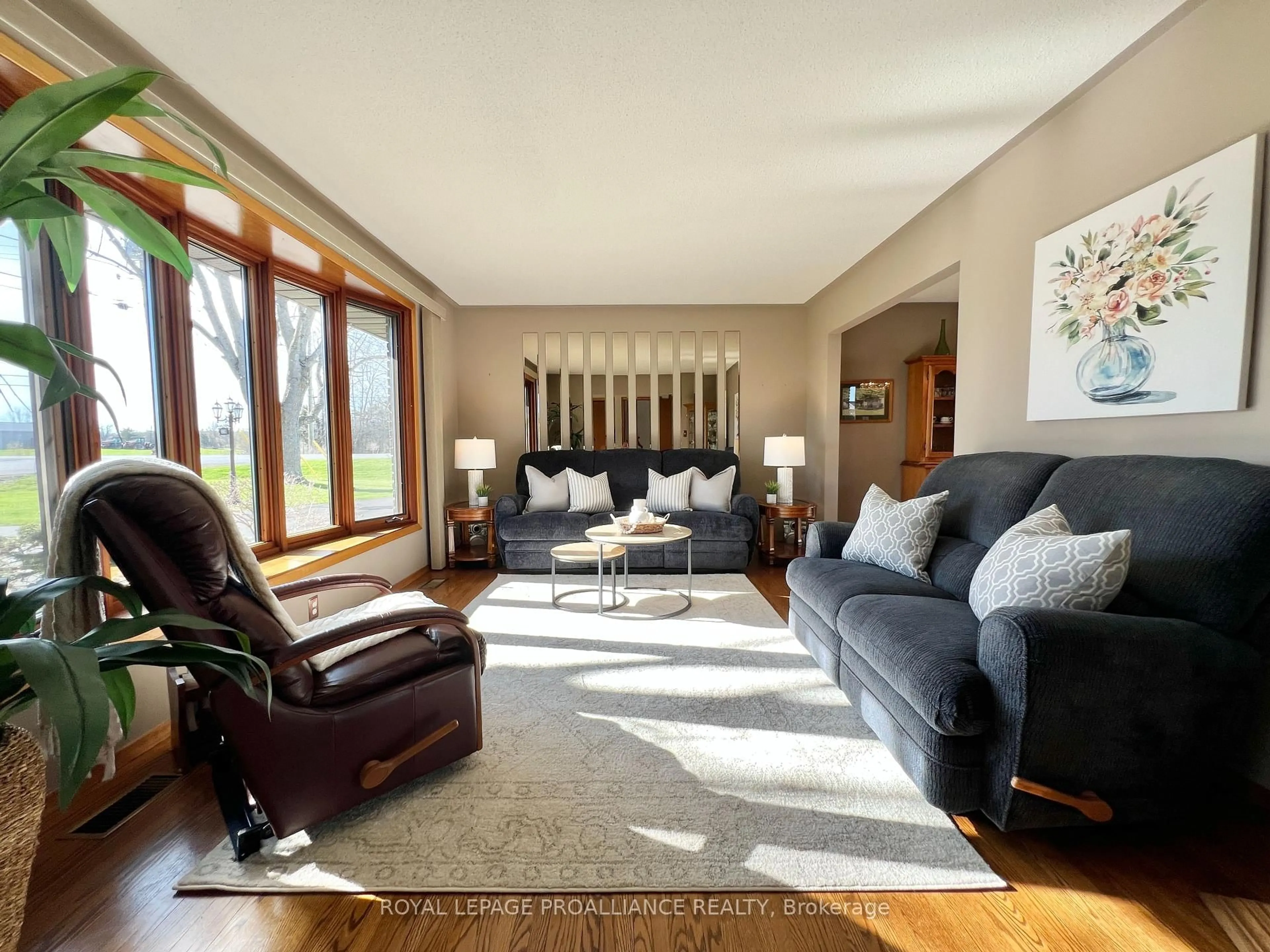 Living room with furniture, unknown for 278 Blessington Rd, Corbyville Ontario K0K 1V0