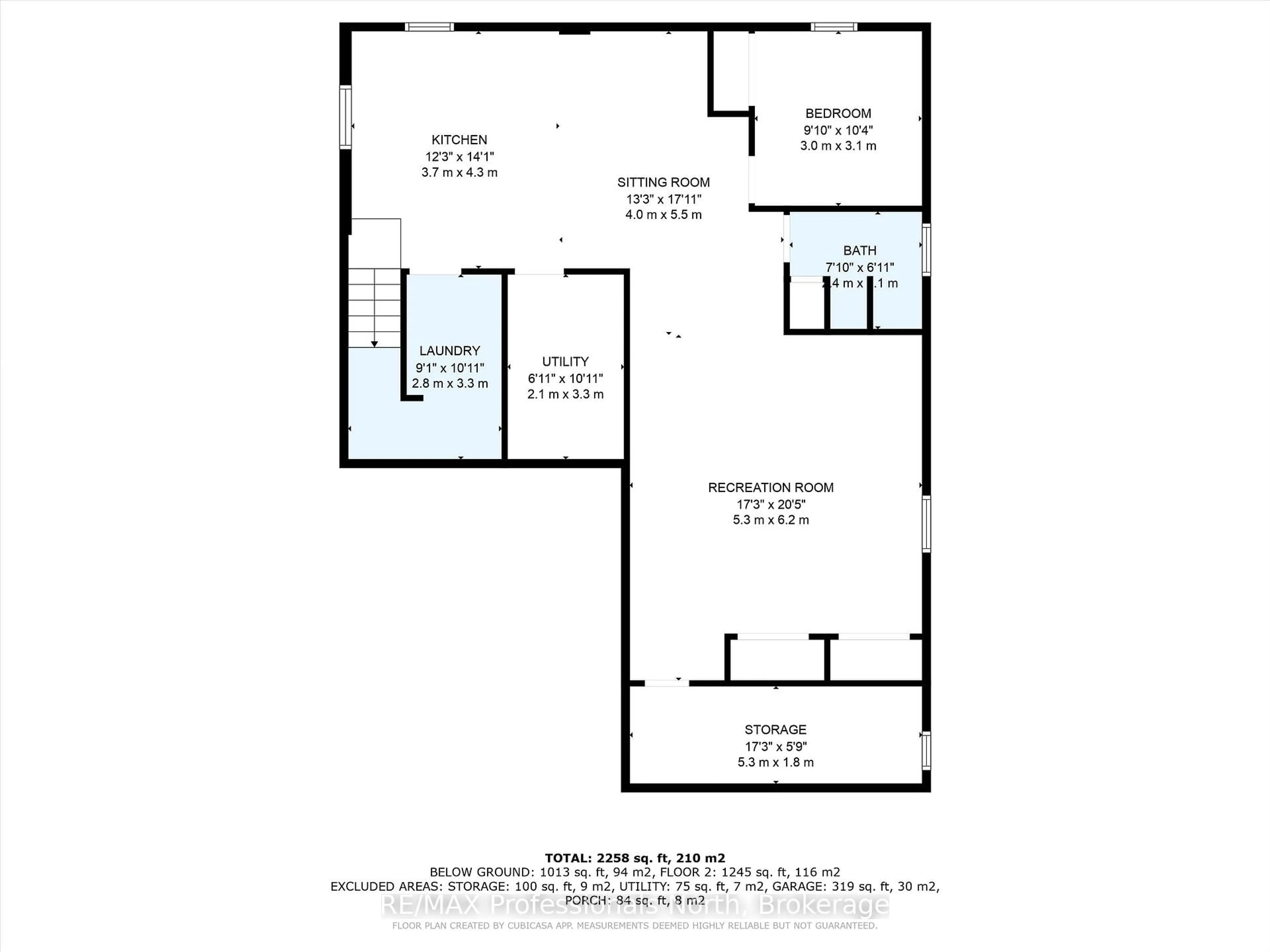 Floor plan for 27 Susan St, Huntsville Ontario P1H 1X2