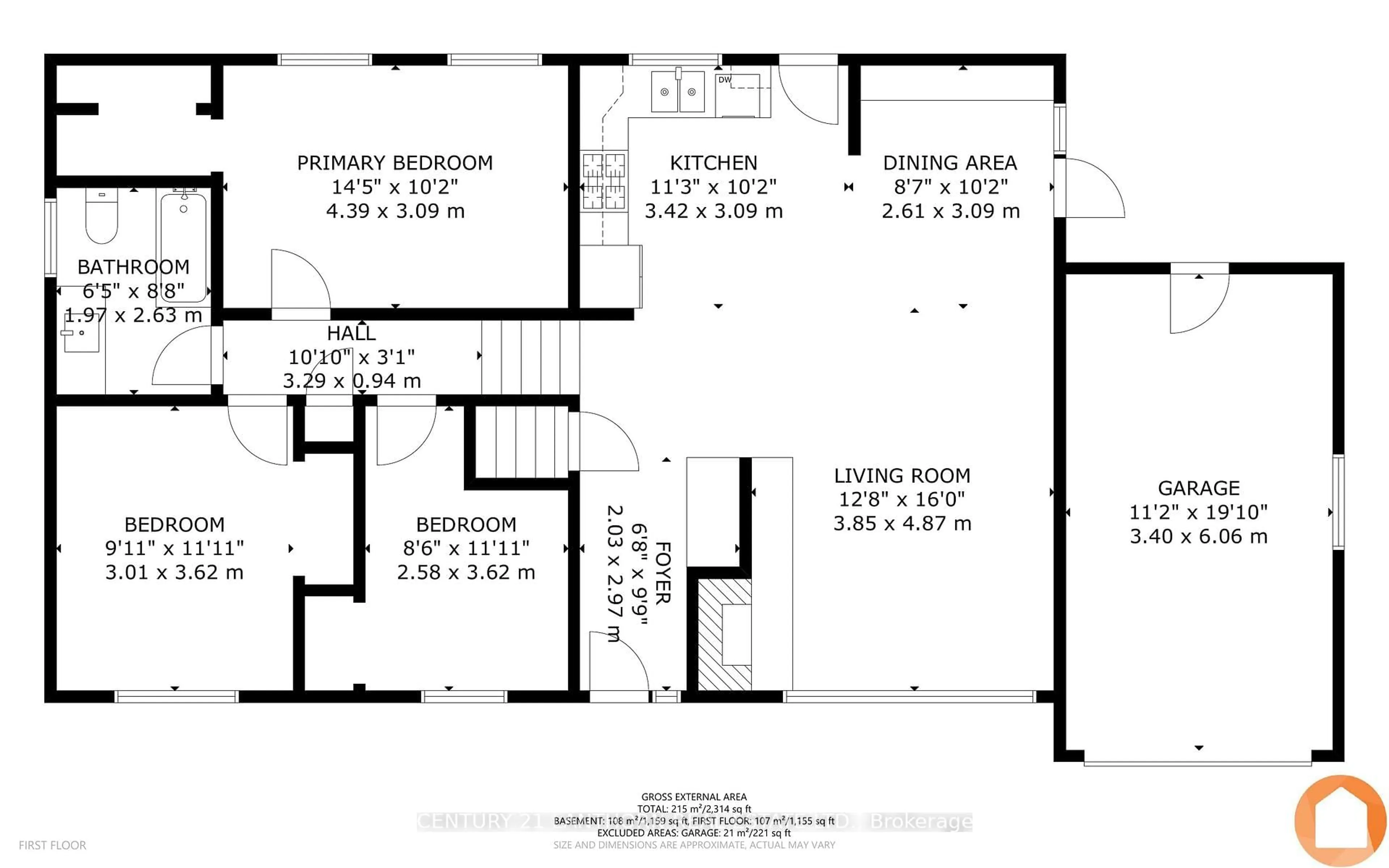 Floor plan for 112 Sidney Cres, Quinte West Ontario K0K 1E0