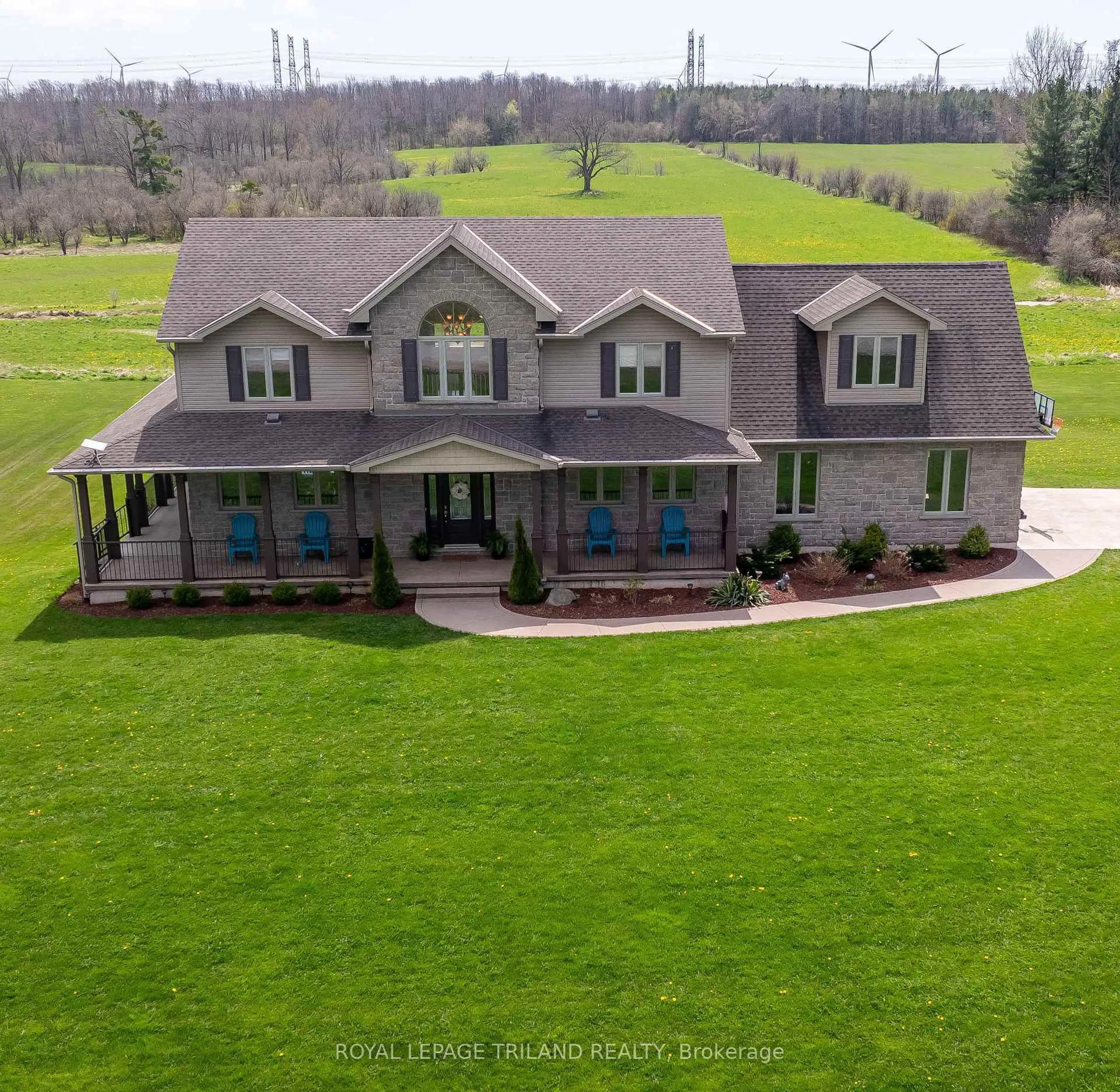 A pic from outside/outdoor area/front of a property/back of a property/a pic from drone, building for 2185 BRUCE ROAD 20 N/A, Kincardine Ontario N0G 2T0