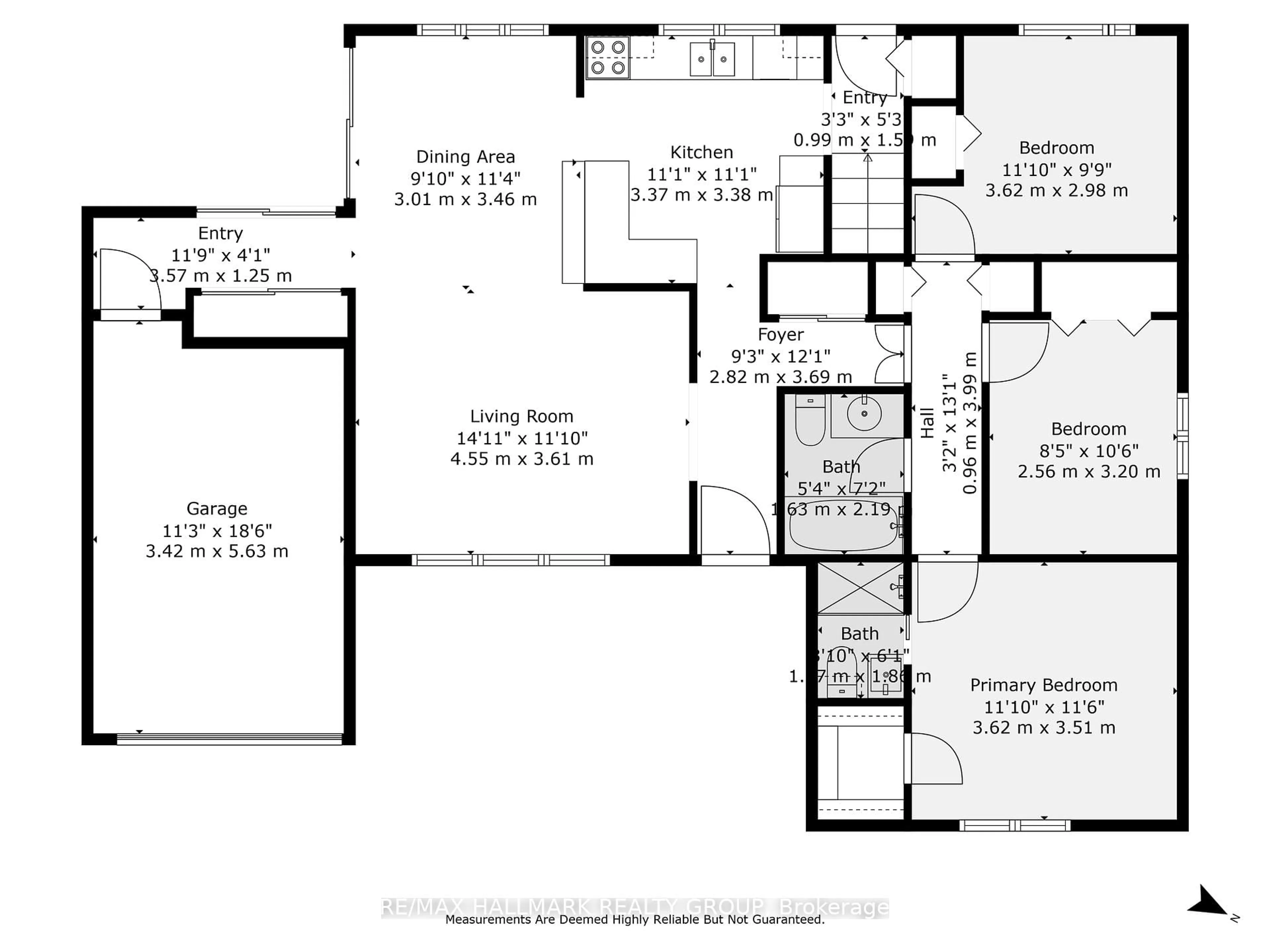Floor plan for 800 De Salaberry St, Ottawa Ontario K1J 6Y8