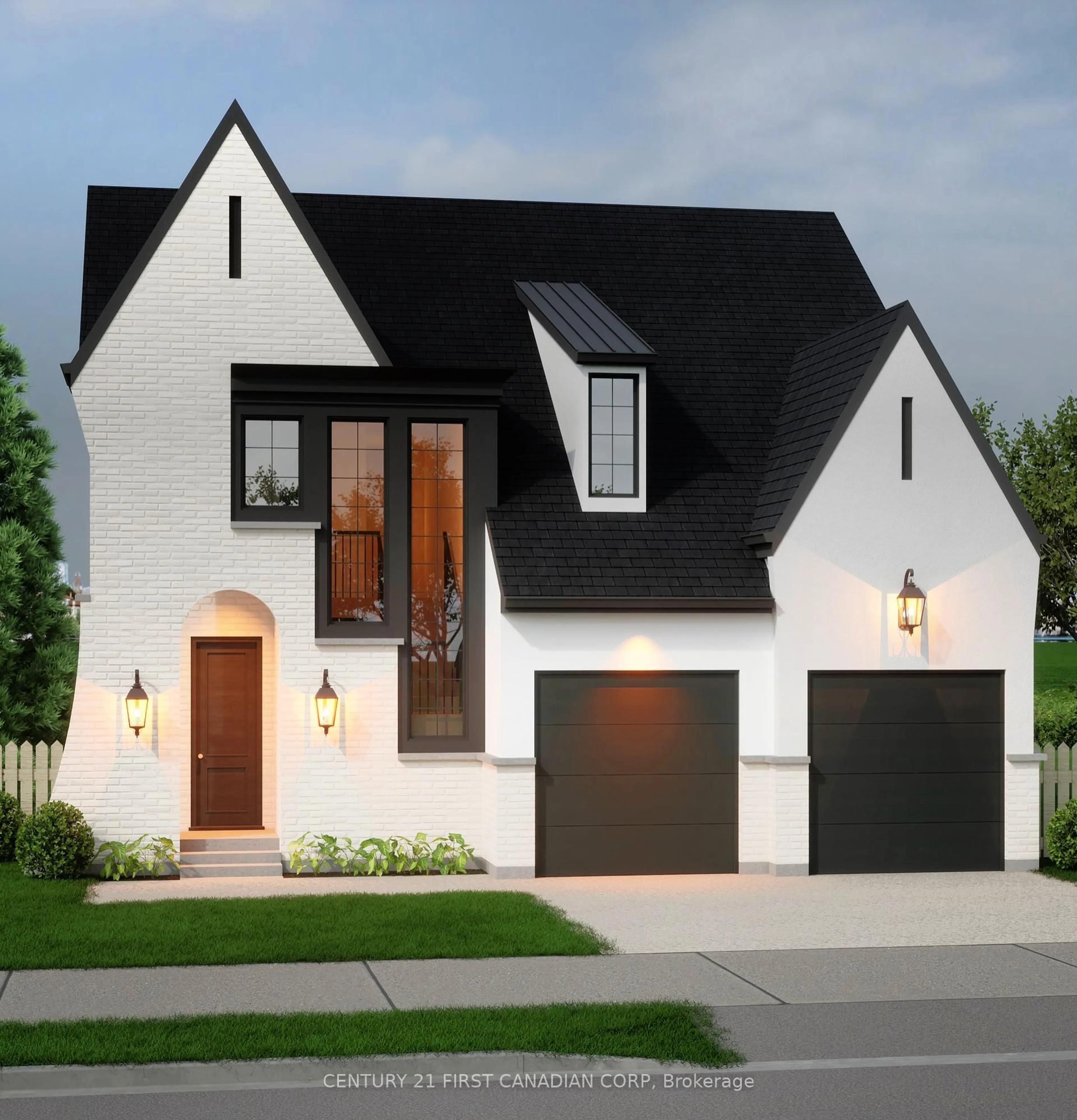 Home with brick exterior material, street for 212 FOXBOROUGH Pl, Thames Centre Ontario N0M 2P0