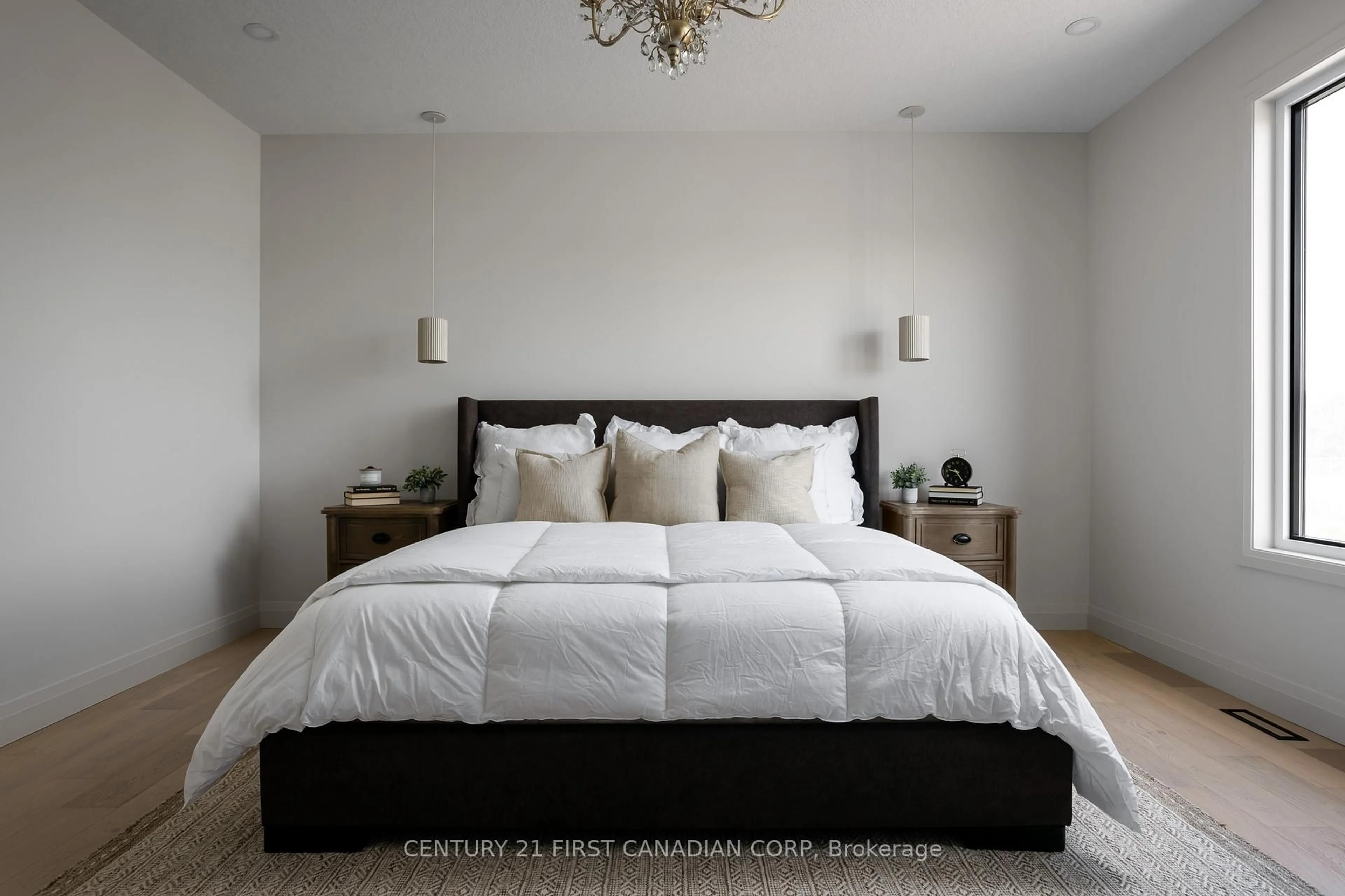 Bedroom with bed, unknown for 212 FOXBOROUGH Pl, Thames Centre Ontario N0M 2P0