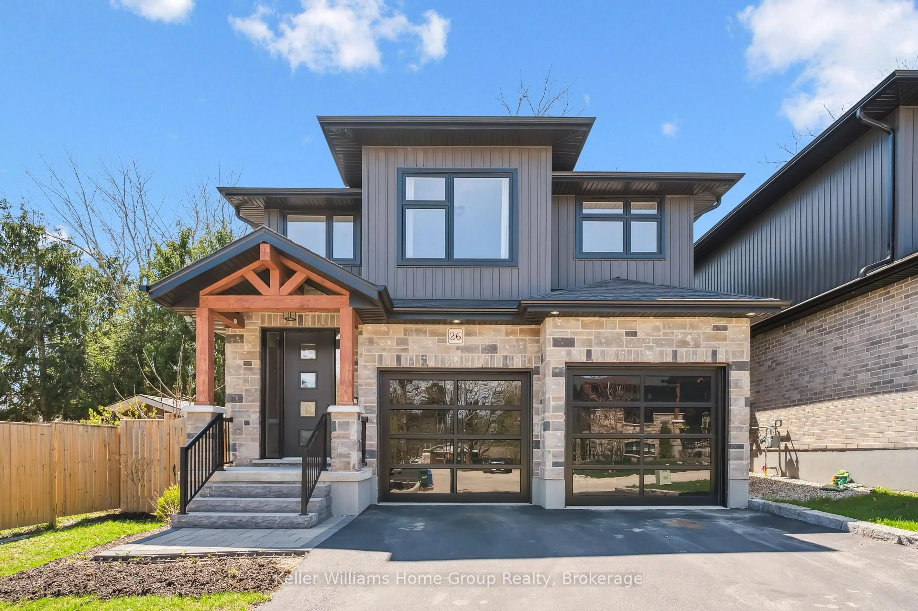 Home with brick exterior material, street for 26 Creekside Terr #Pvt, Centre Wellington Ontario N1M 0H4