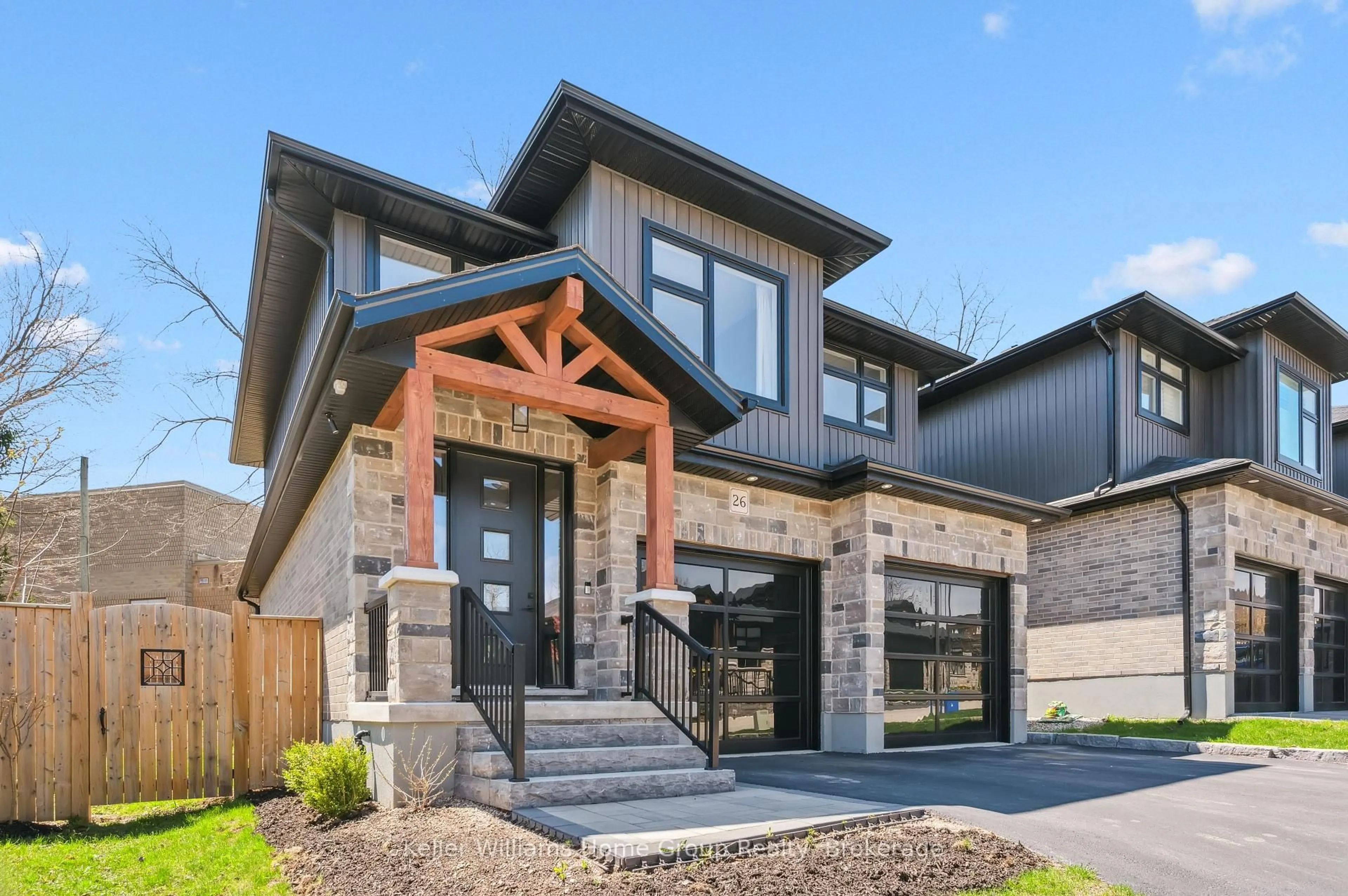 Home with brick exterior material, street for 26 Creekside Terr #Pvt, Centre Wellington Ontario N1M 0H4