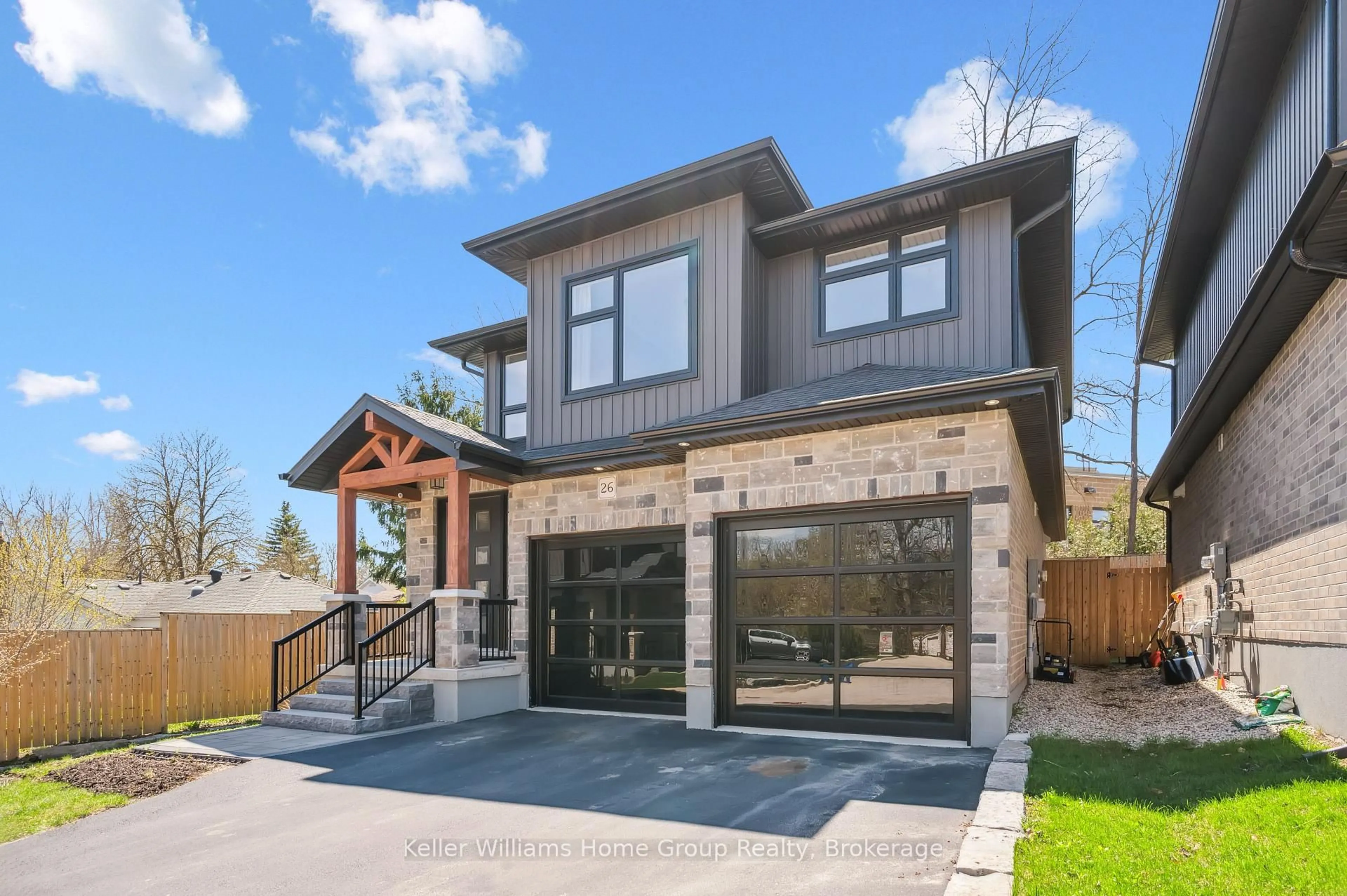 Home with brick exterior material, street for 26 Creekside Terr #Pvt, Centre Wellington Ontario N1M 0H4