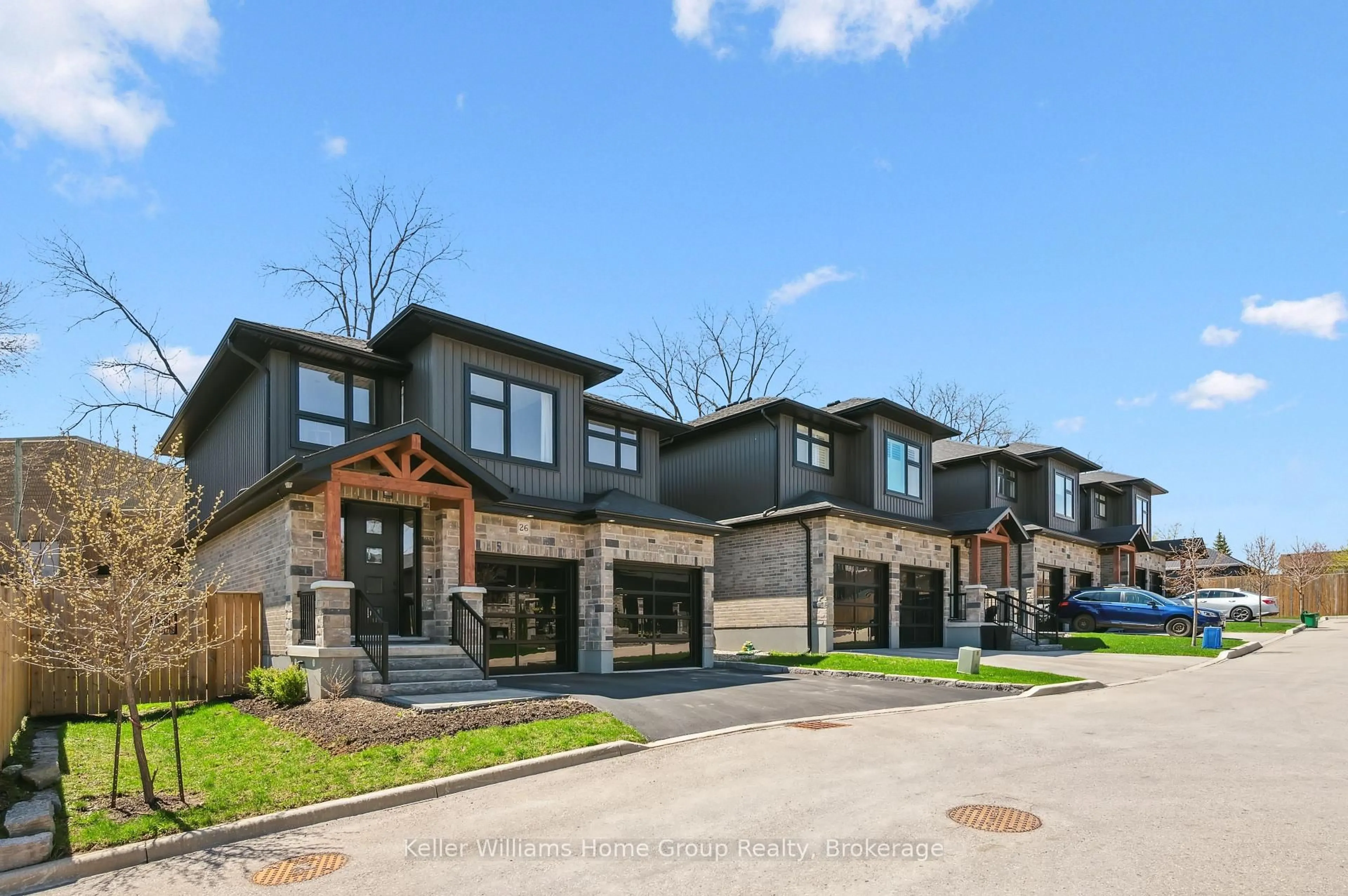 Home with brick exterior material, street for 26 Creekside Terr #Pvt, Centre Wellington Ontario N1M 0H4