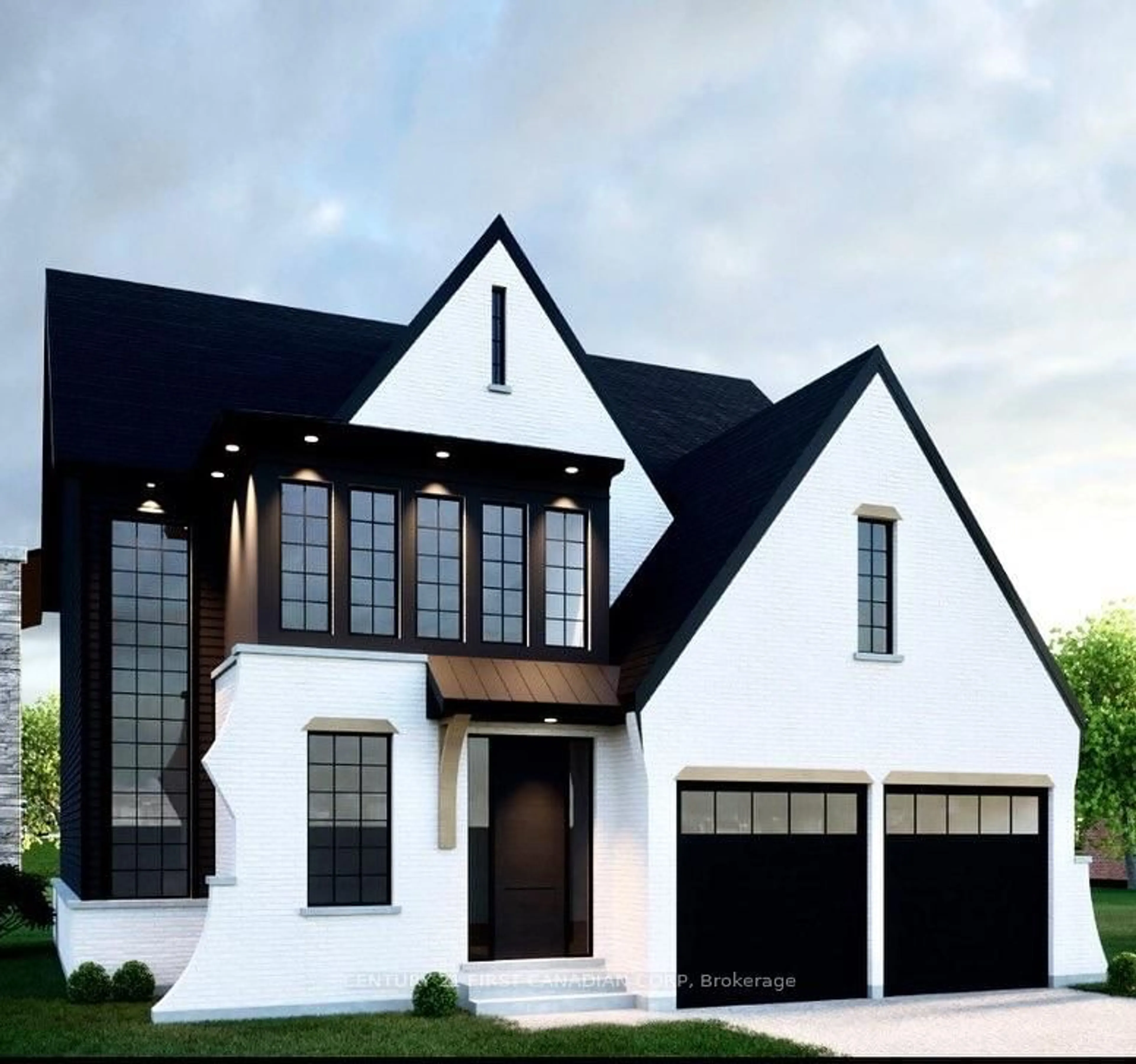 Home with brick exterior material, street for 244 FOXBOROUGH Pl, Thames Centre Ontario N0M 2P0