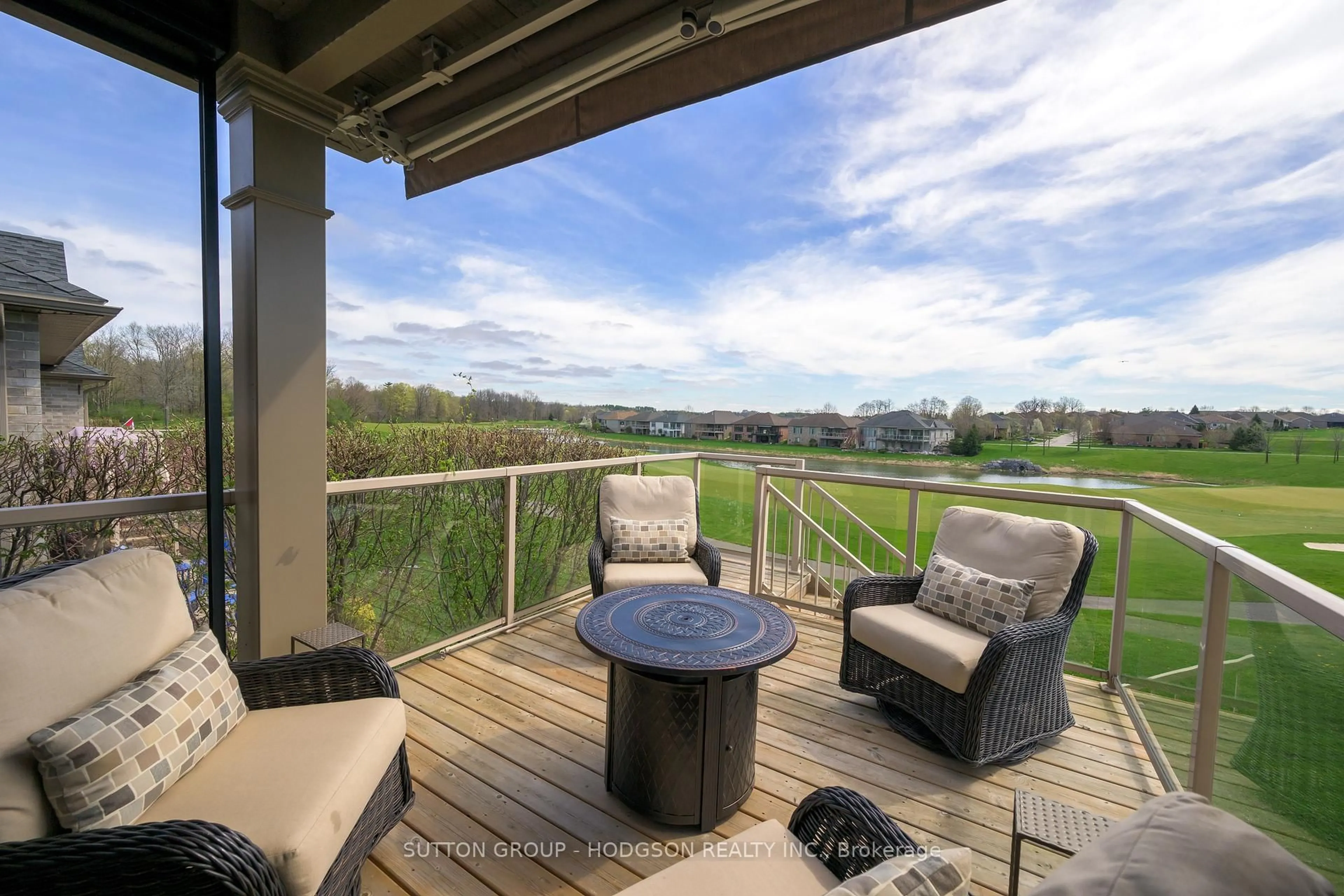Patio, water/lake/river/ocean view for 1573 Moe Norman Pl, London South Ontario N6K 5R5