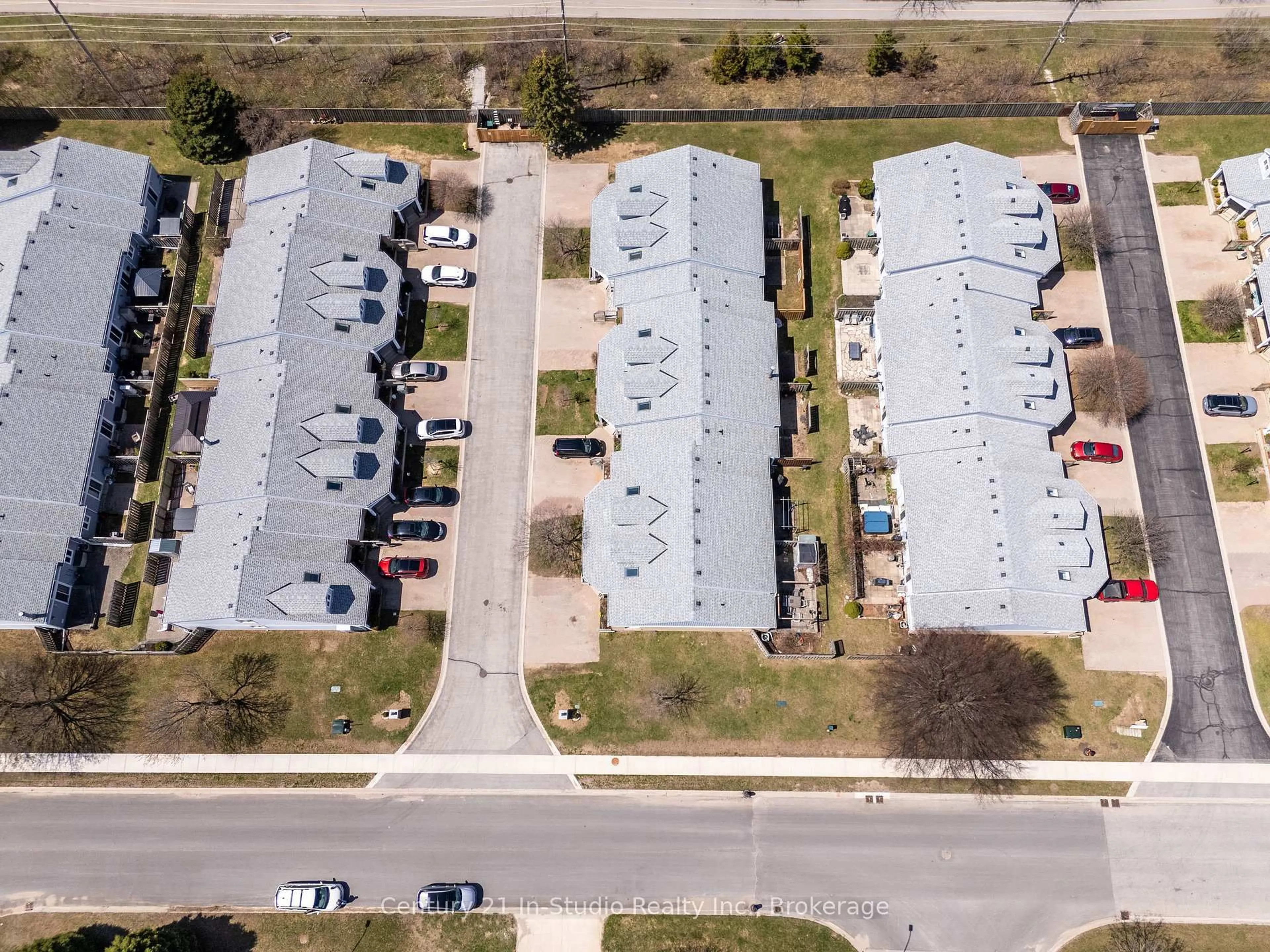 A pic from outside/outdoor area/front of a property/back of a property/a pic from drone, street for 874 Arlington St #Unit 14, Saugeen Shores Ontario N0H 2C4