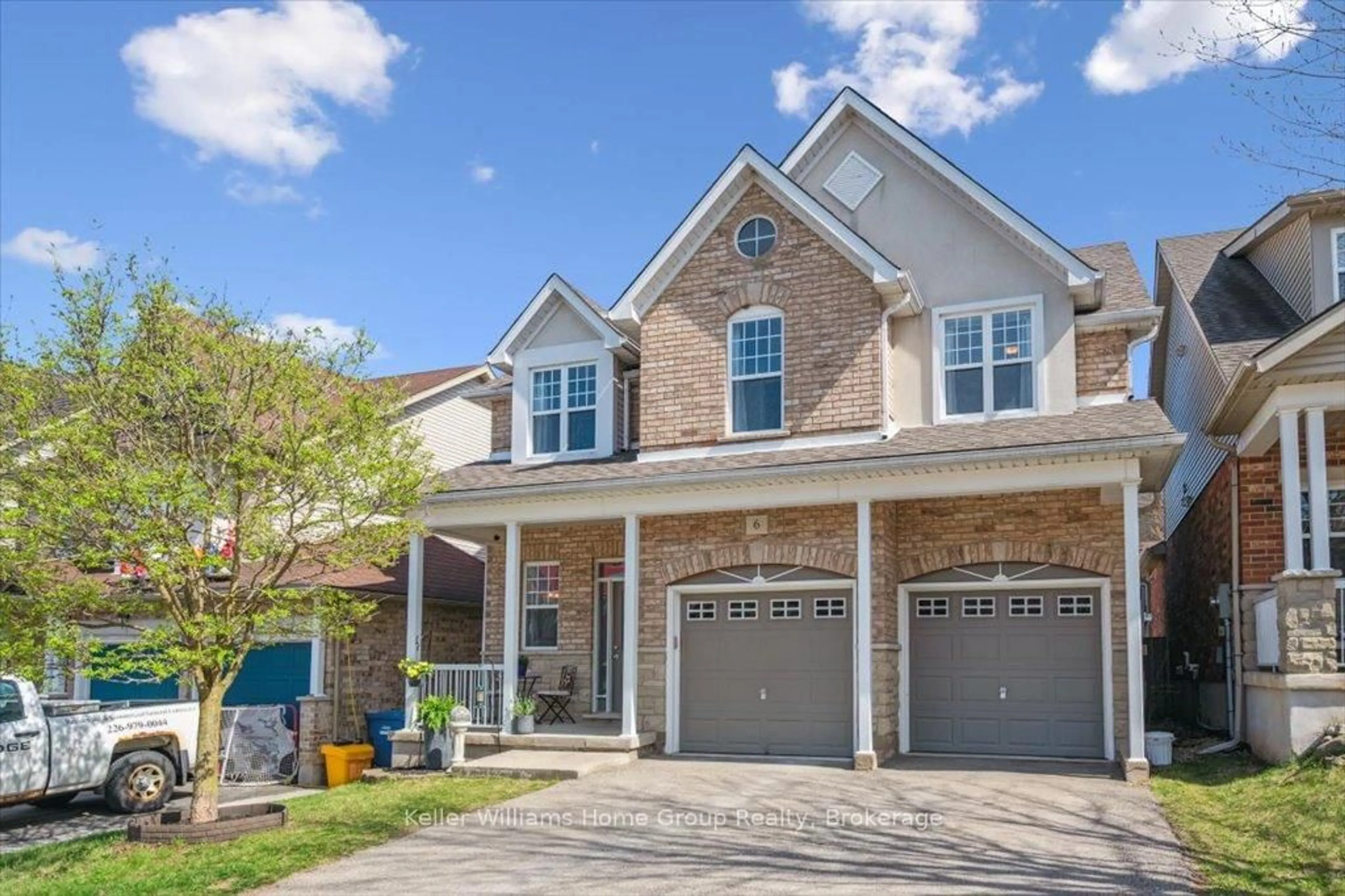Home with brick exterior material, street for 6 Geddes Cres, Guelph Ontario N1G 5K3