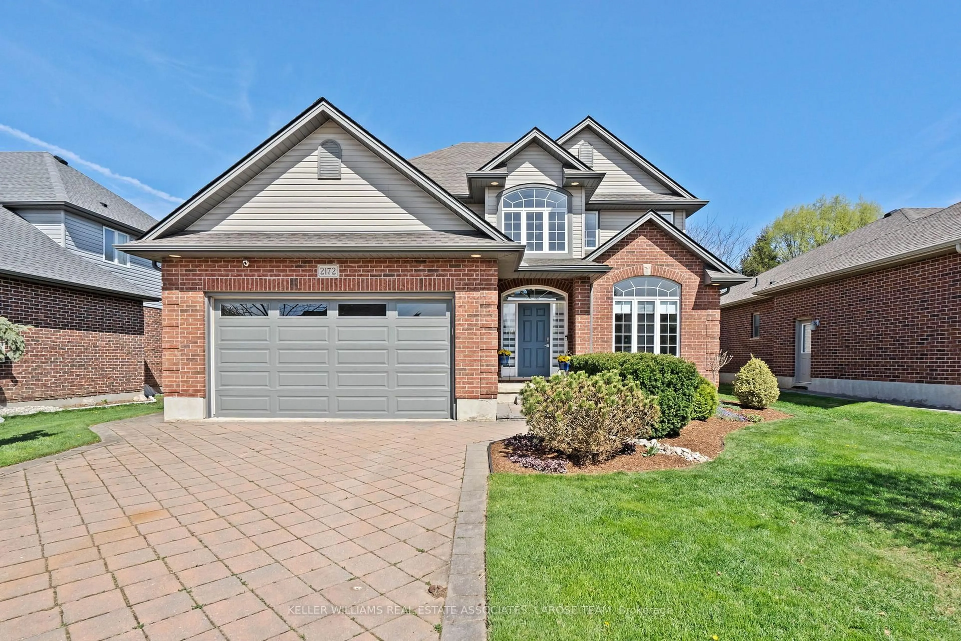 Home with brick exterior material, street for 2172 Logans Ru, London Ontario N6K 5A4