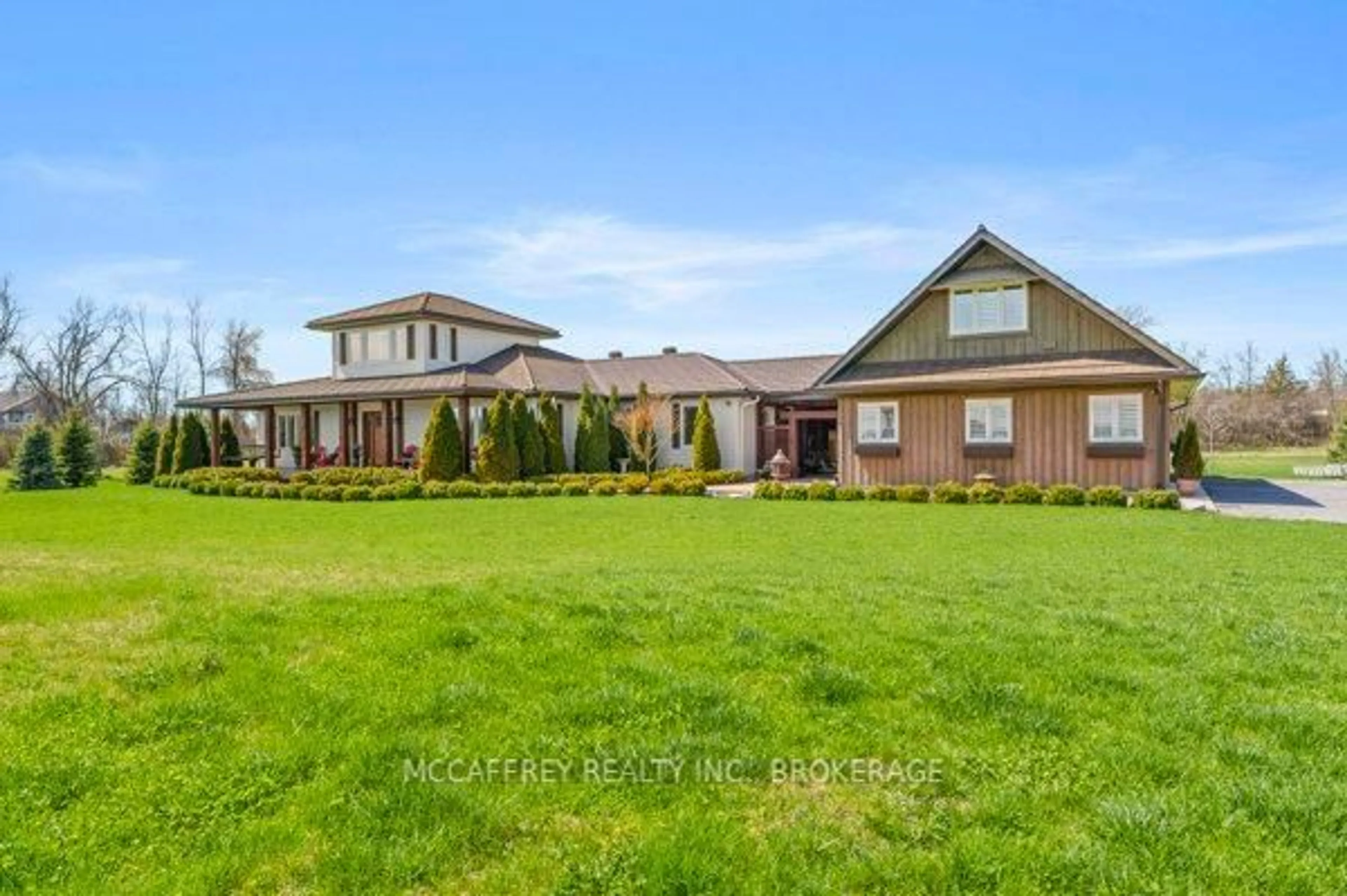 A pic from outside/outdoor area/front of a property/back of a property/a pic from drone, mountain view for 4640 County Rd 9 N/A, Napanee Ontario K7R 3K8