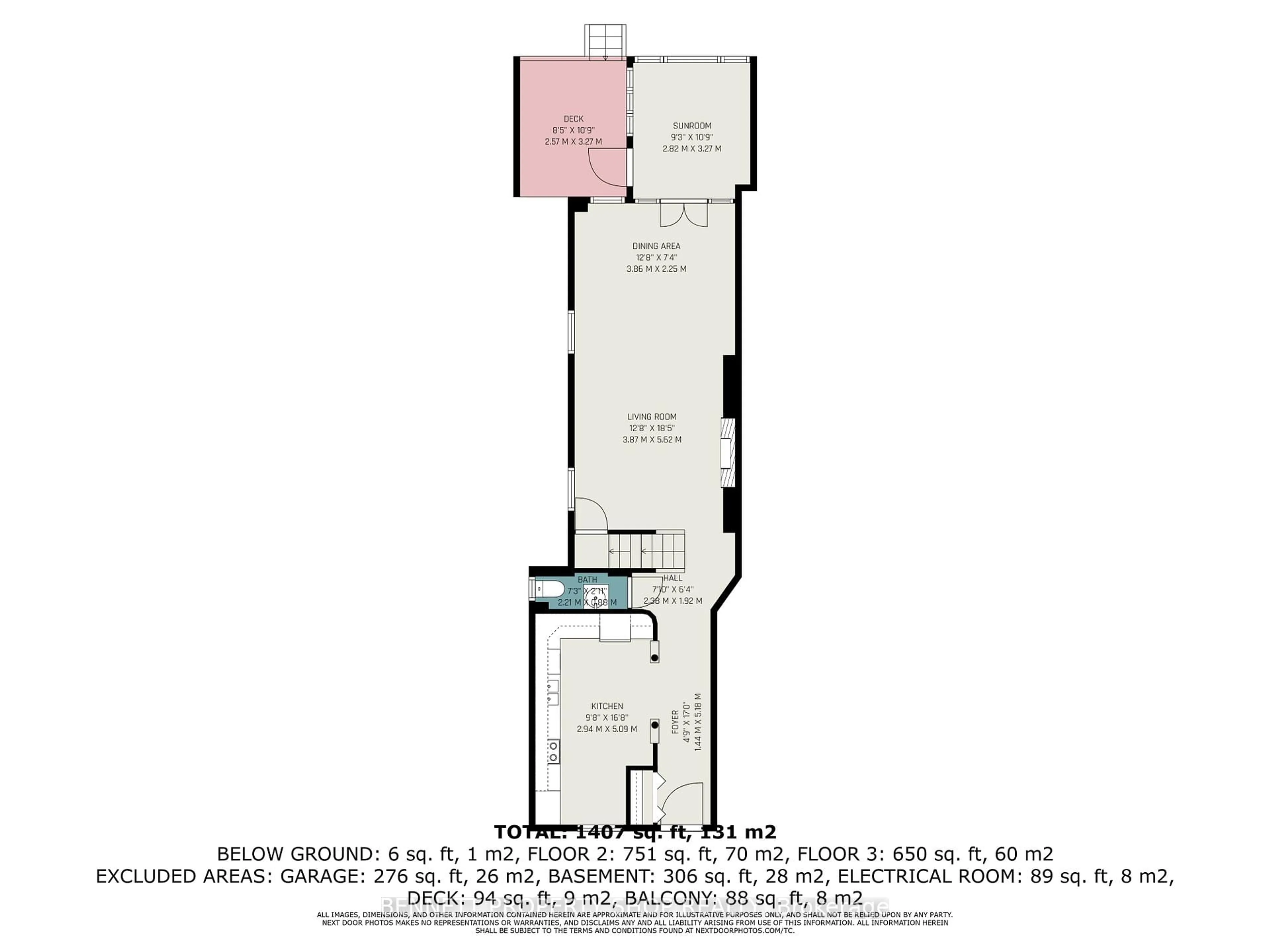 Floor plan for 121 York St, Ottawa Ontario K1N 5T4