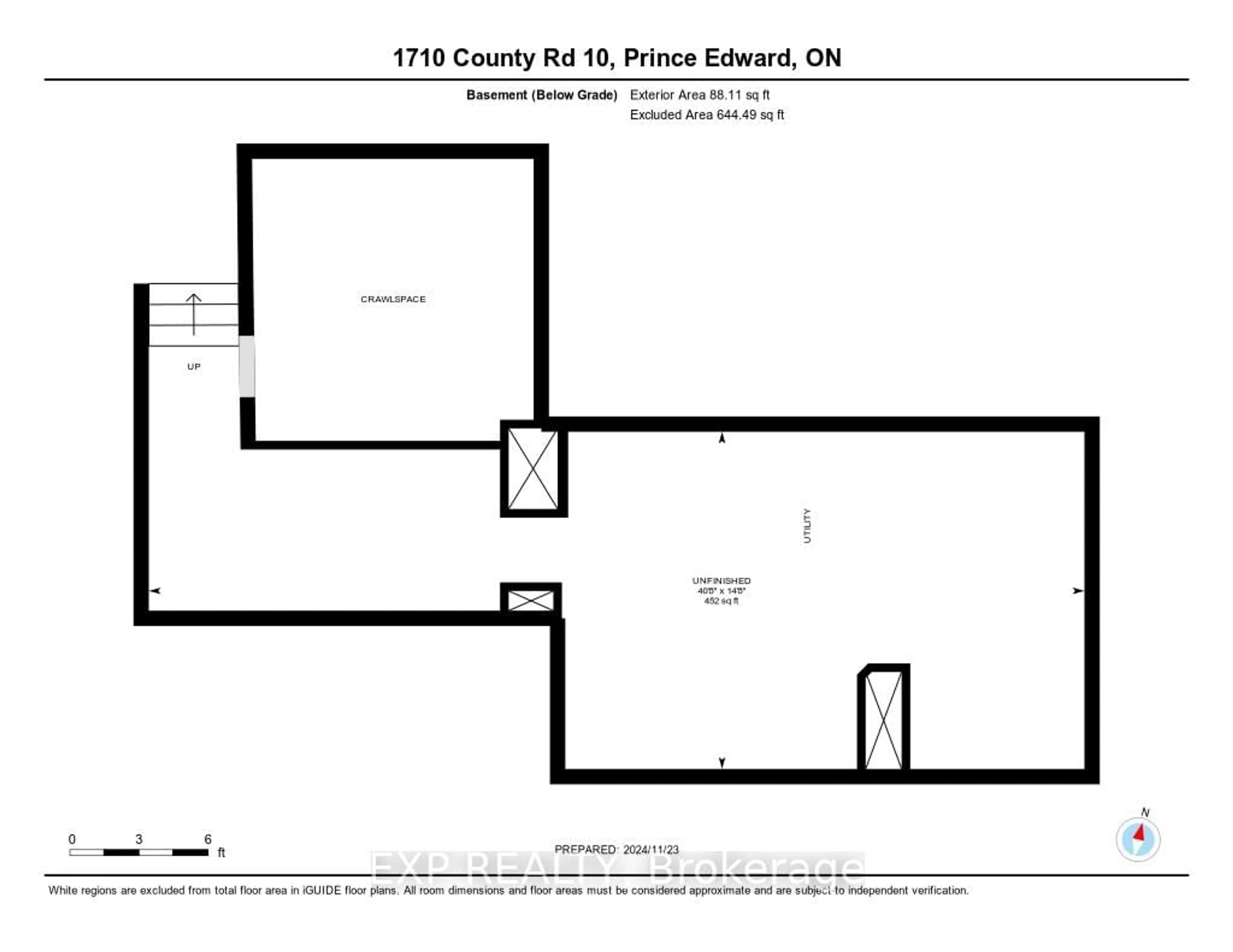 Floor plan for 1710 County Road 10 N/A, Prince Edward County Ontario K0K 1P0