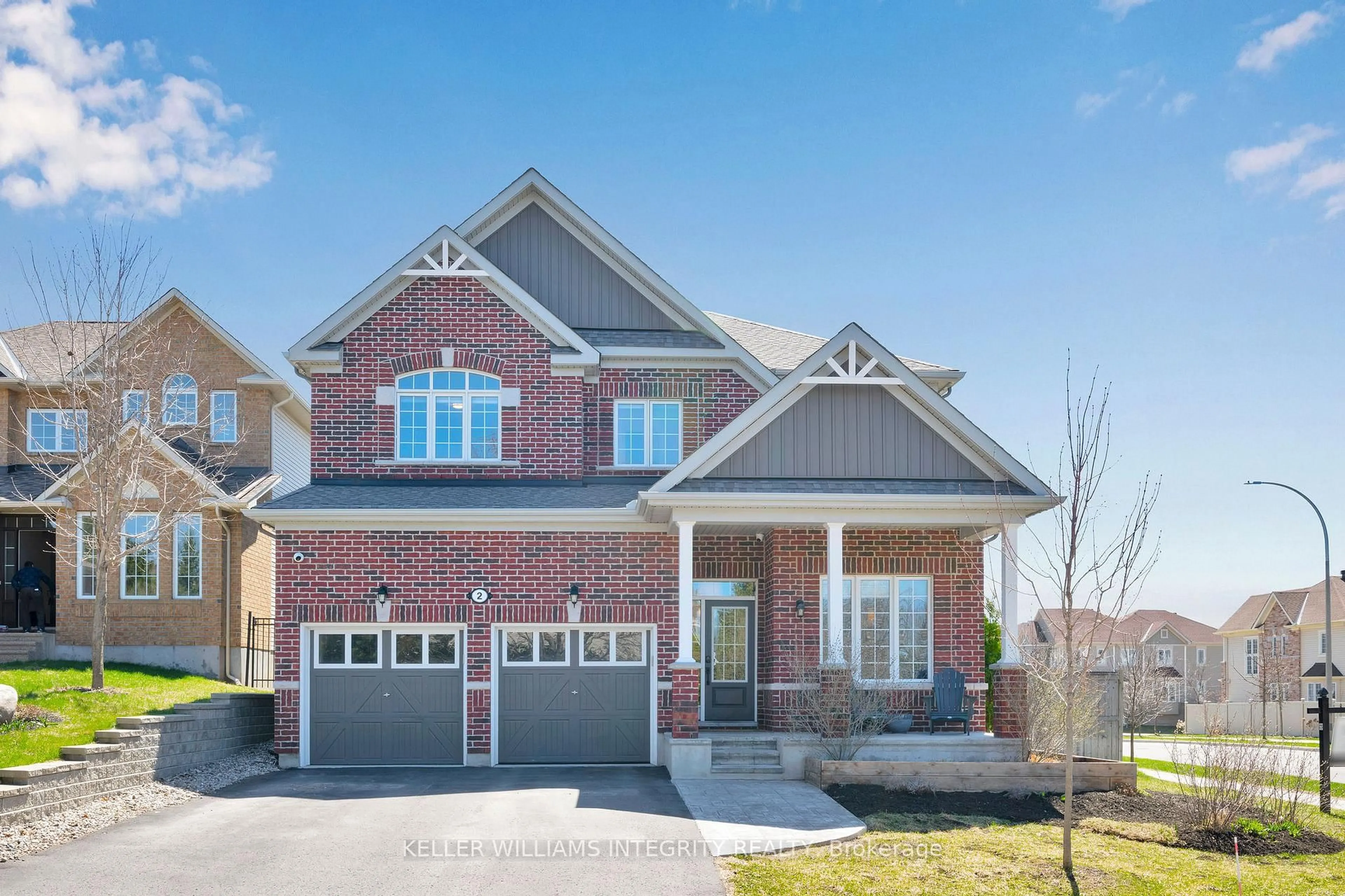 Home with brick exterior material, street for 2 Glenrill Pl, Ottawa Ontario K2M 2T6