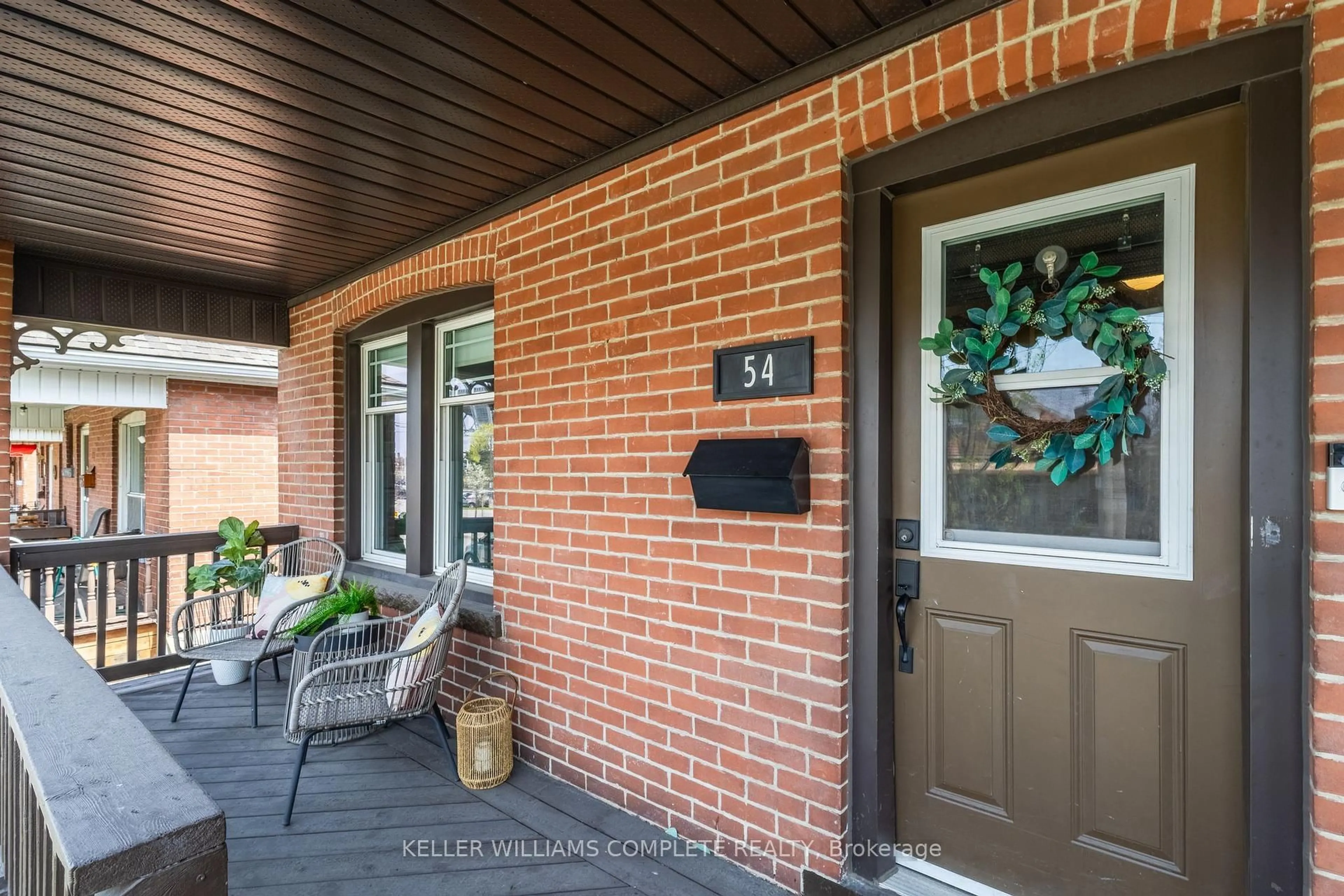 Home with brick exterior material, street for 54 Connaught Ave, Hamilton Ontario L8L 6Y8