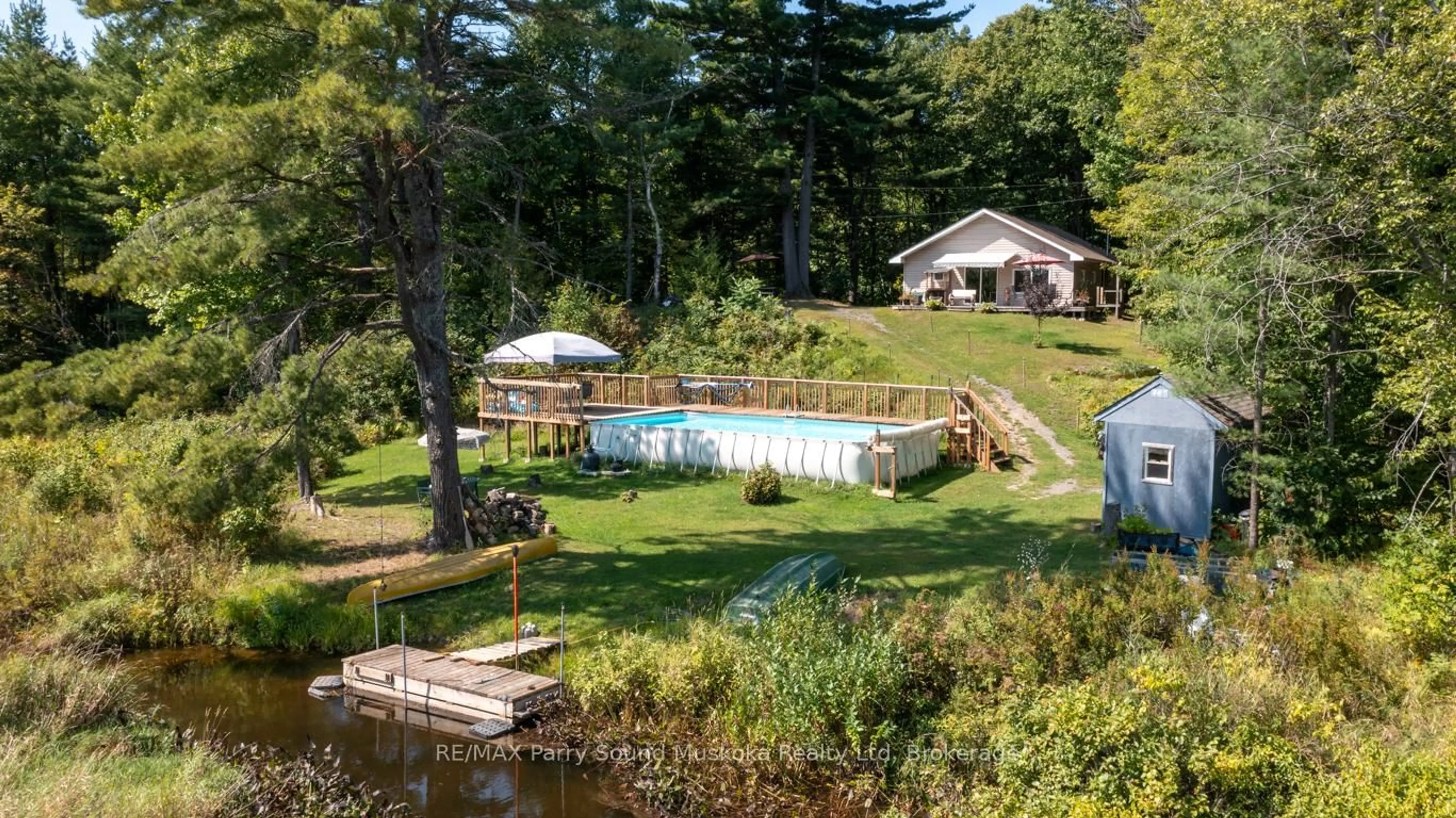 Pool for 7 BLACKSTONE LAKE Rd, The Archipelago Ontario P2A 2W8