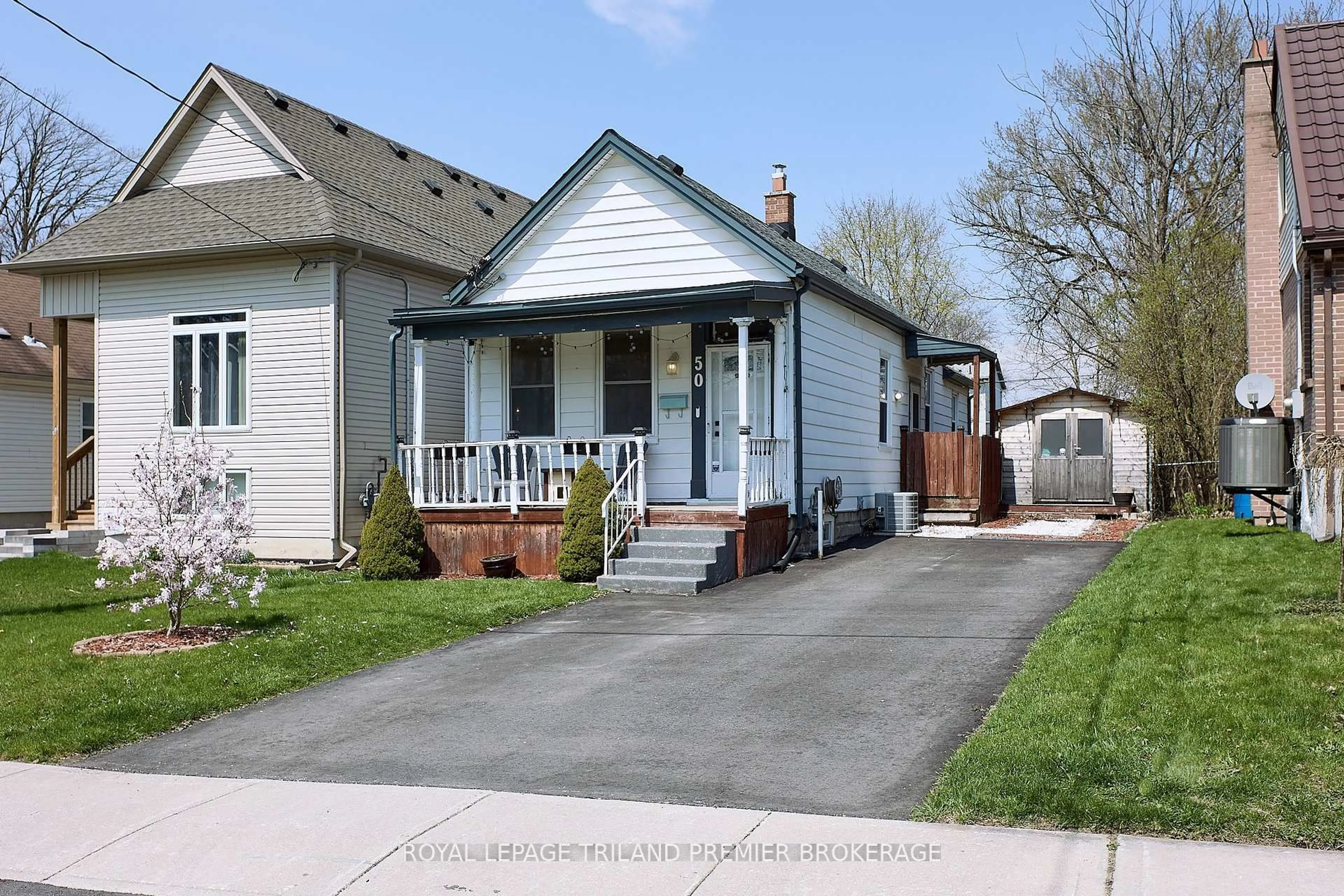 Home with vinyl exterior material, street for 50 Langarth St, London South Ontario N6J 1P2