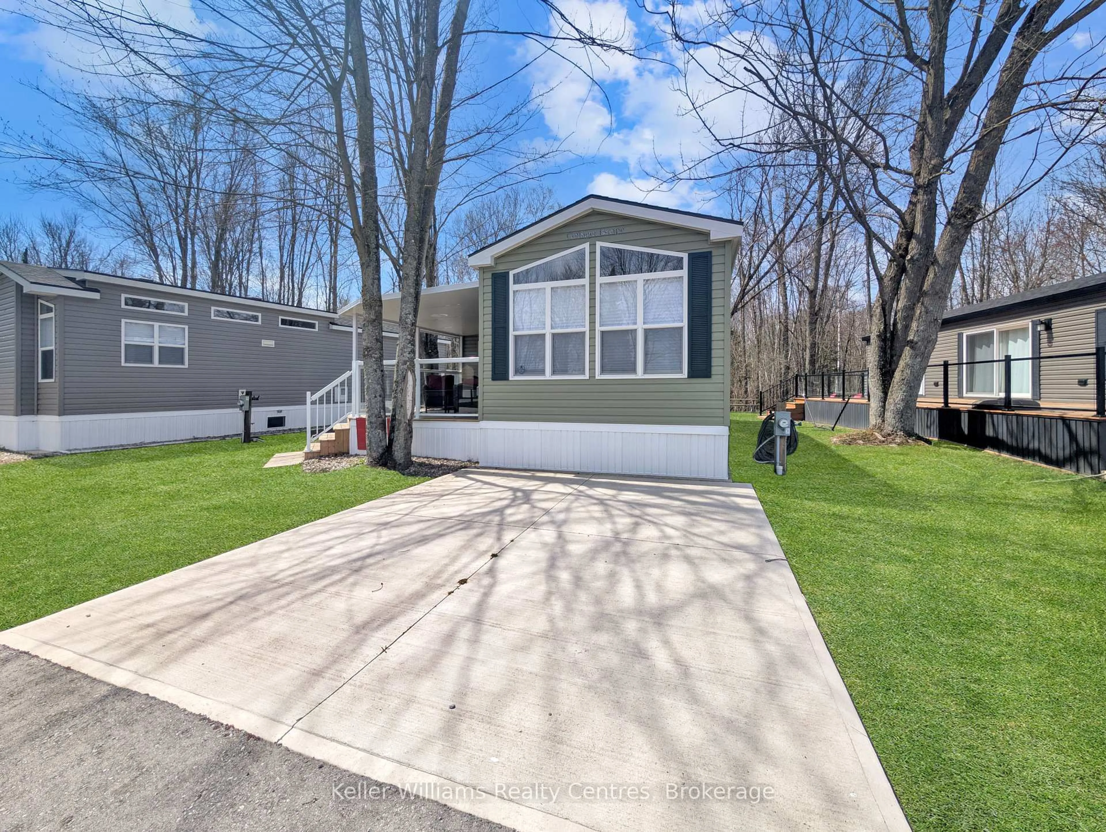 Home with vinyl exterior material, street for 13 Southline Ave #B/C, Huron-Kinloss Ontario N0G 2B0