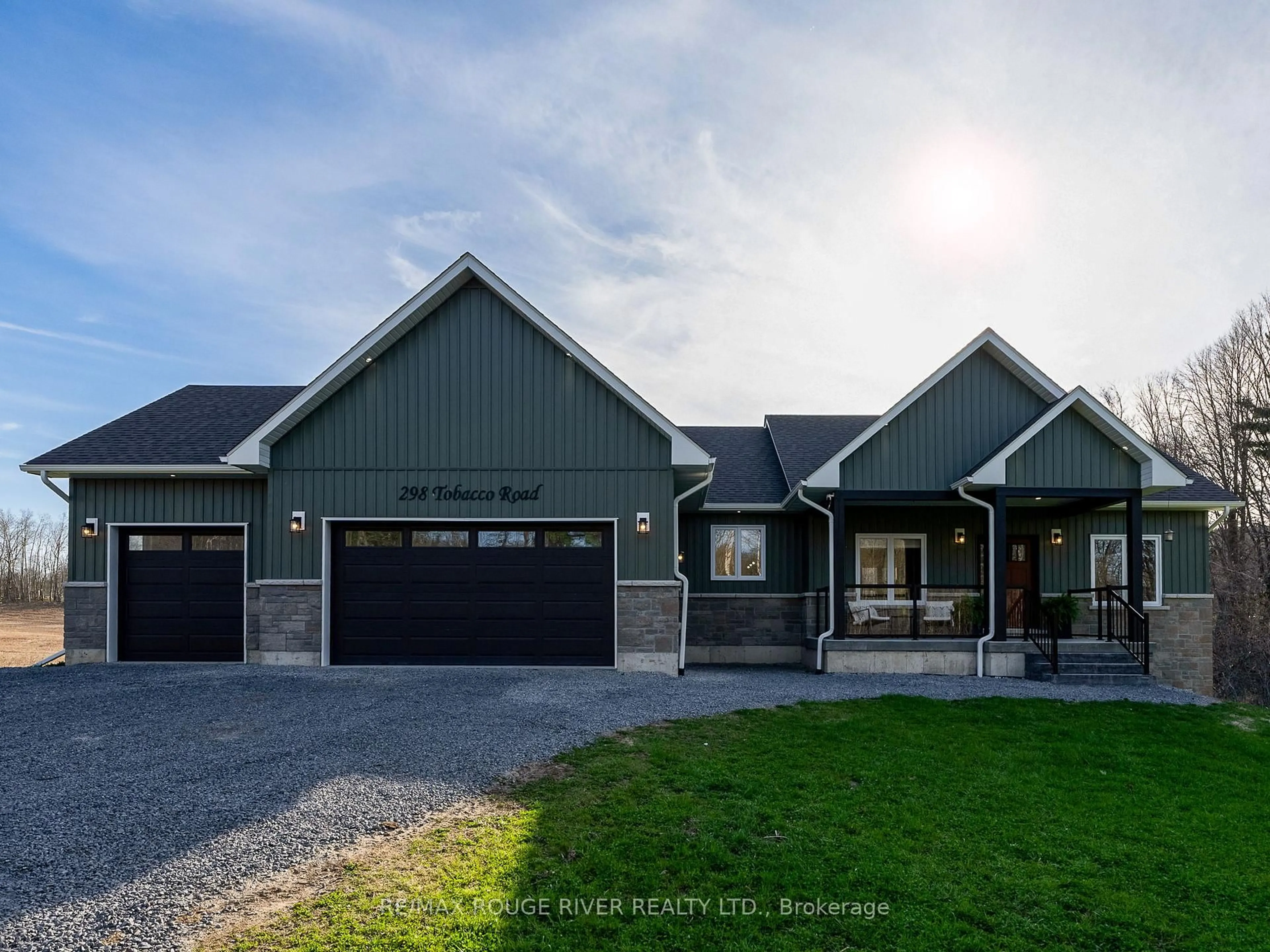 Home with brick exterior material, street for 298 Tobacco Rd, Cramahe Ontario K0K 1M0