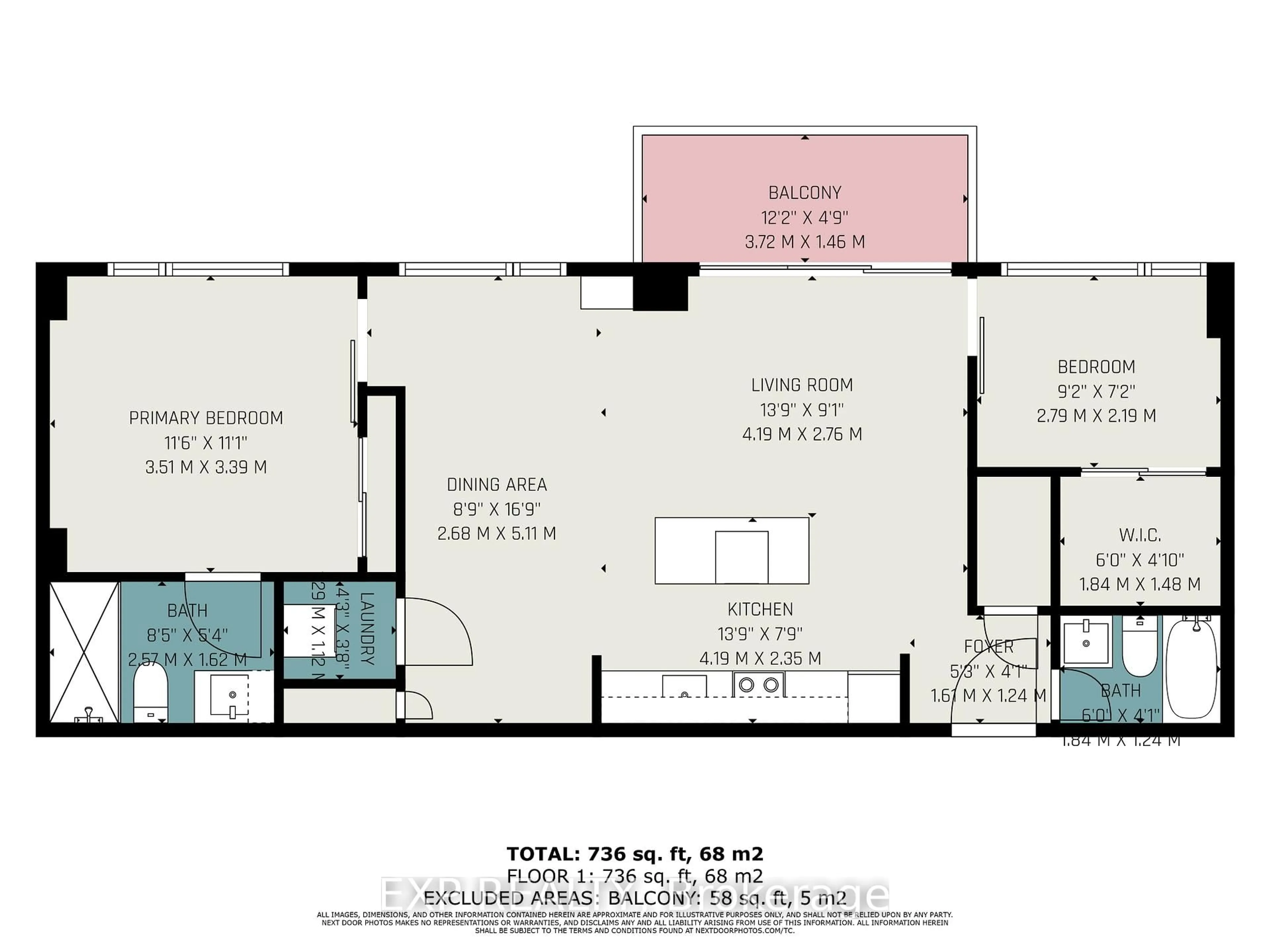 Floor plan for 360 Patricia Ave #814, Ottawa Ontario K1Z 0A8