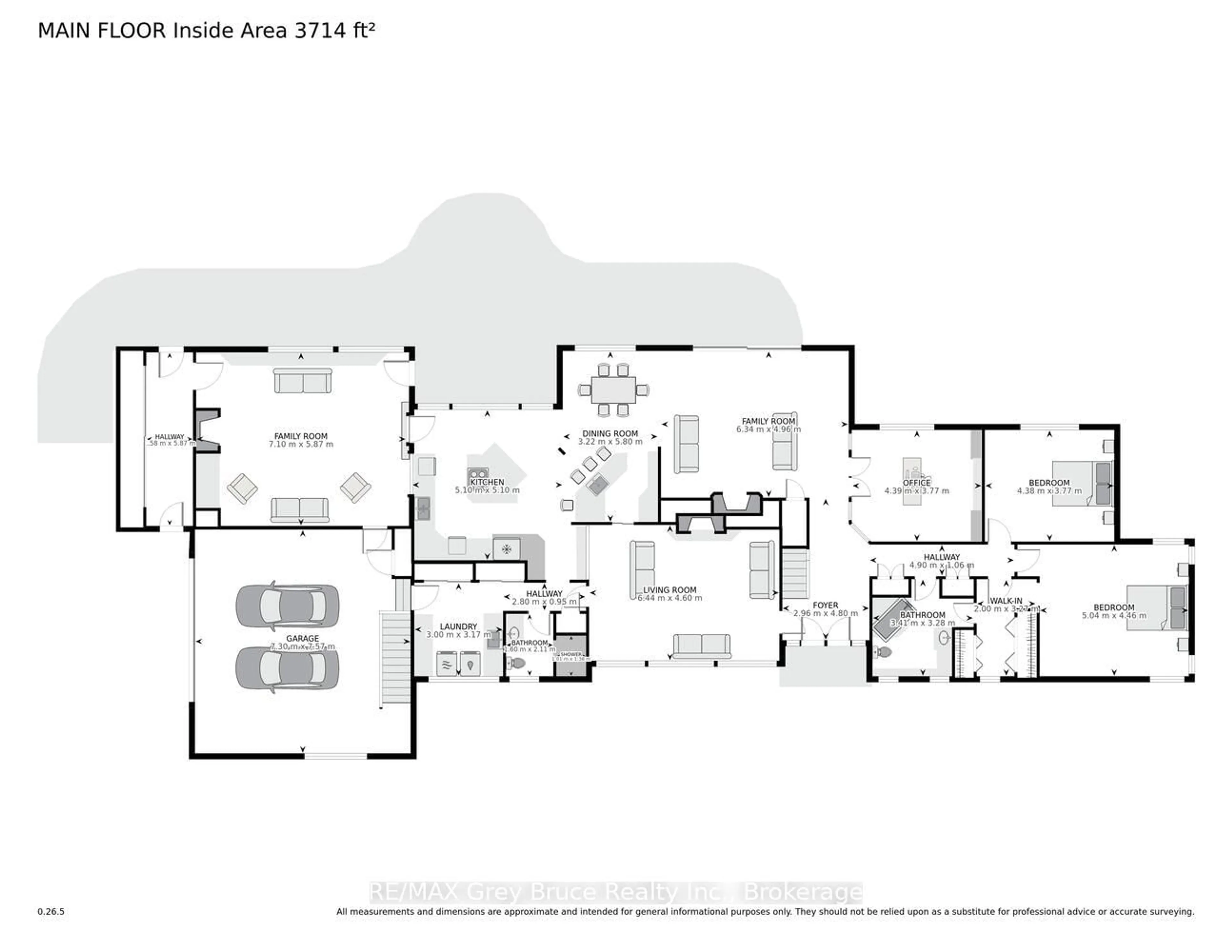 Floor plan for 525 4th Ave, Owen Sound Ontario N4K 4V3